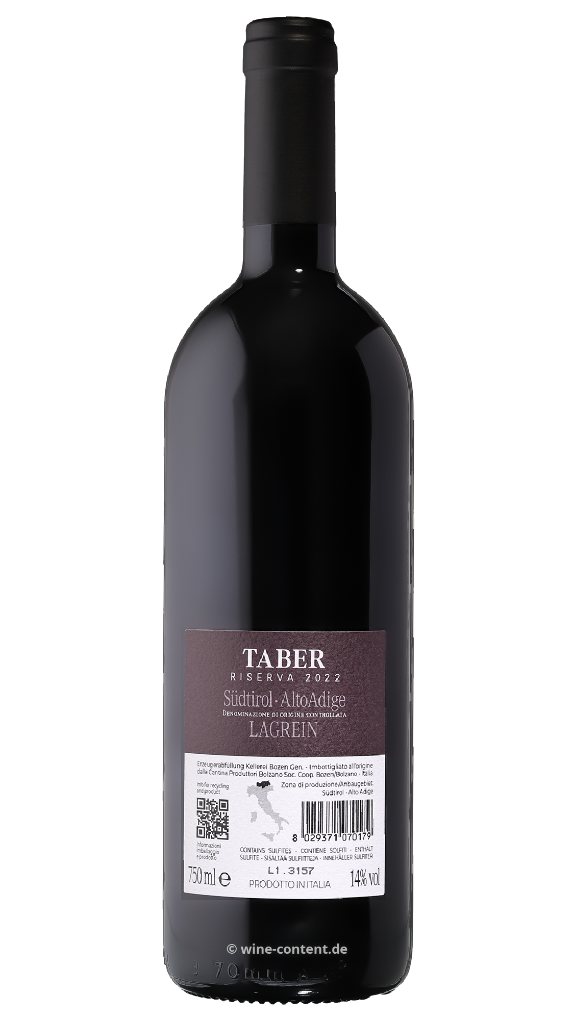 Lagrein Riserva 2022 Taber Lagrein Riserva 2022 Taber