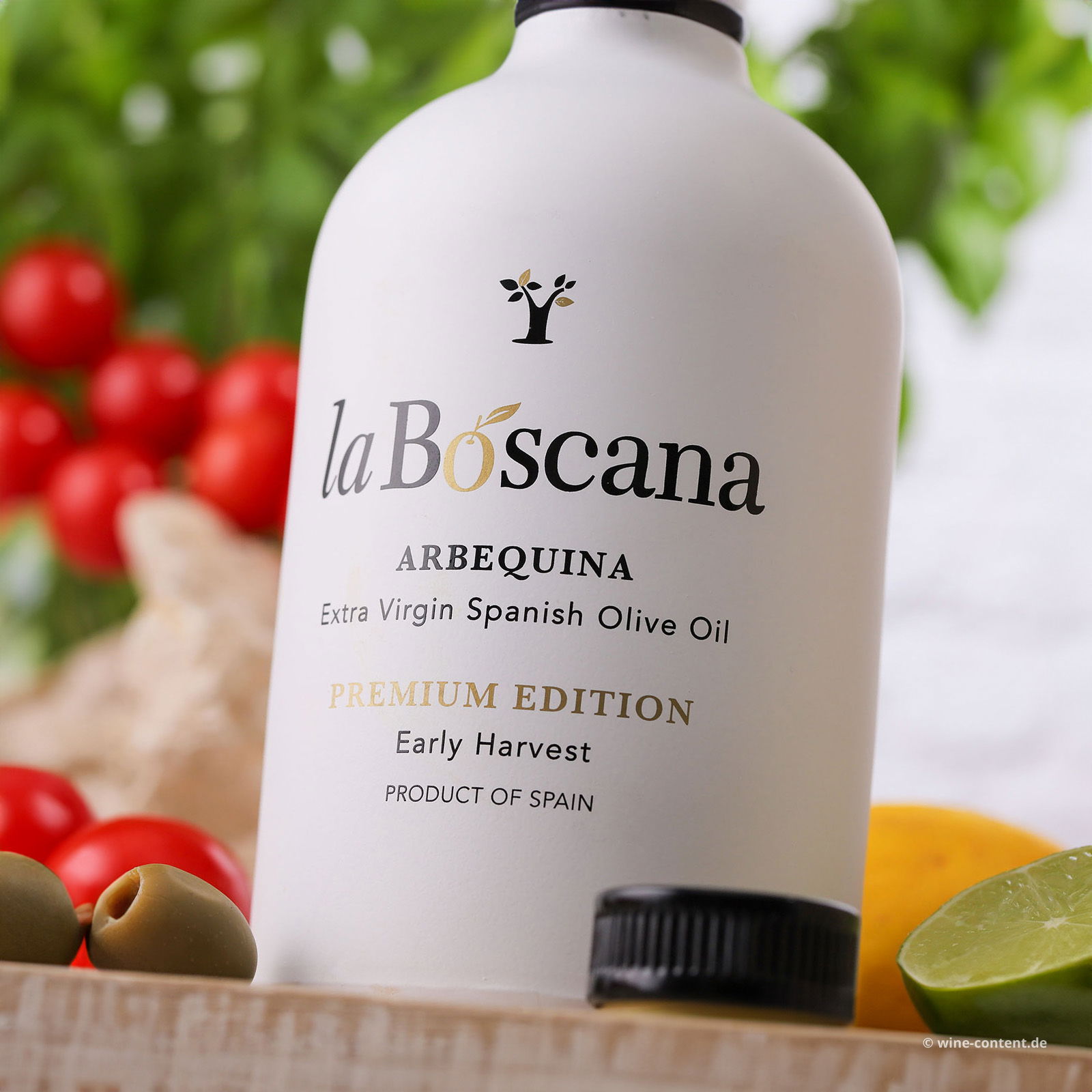 0,5 L Olivenöl Extra Virgin La Boscana 2025 Early Harvest