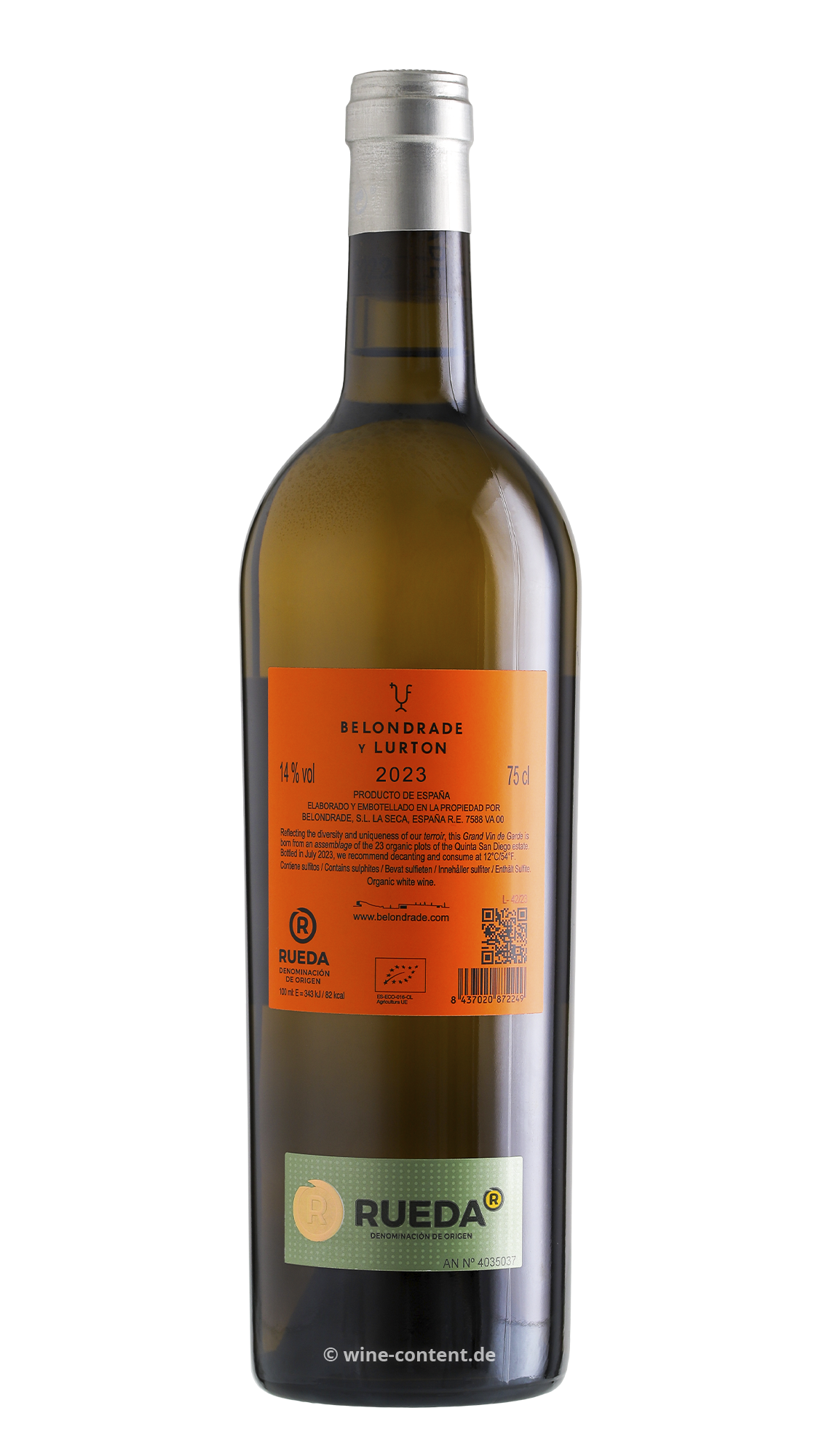 Verdejo 2023 Belondrade y Lurton Bio