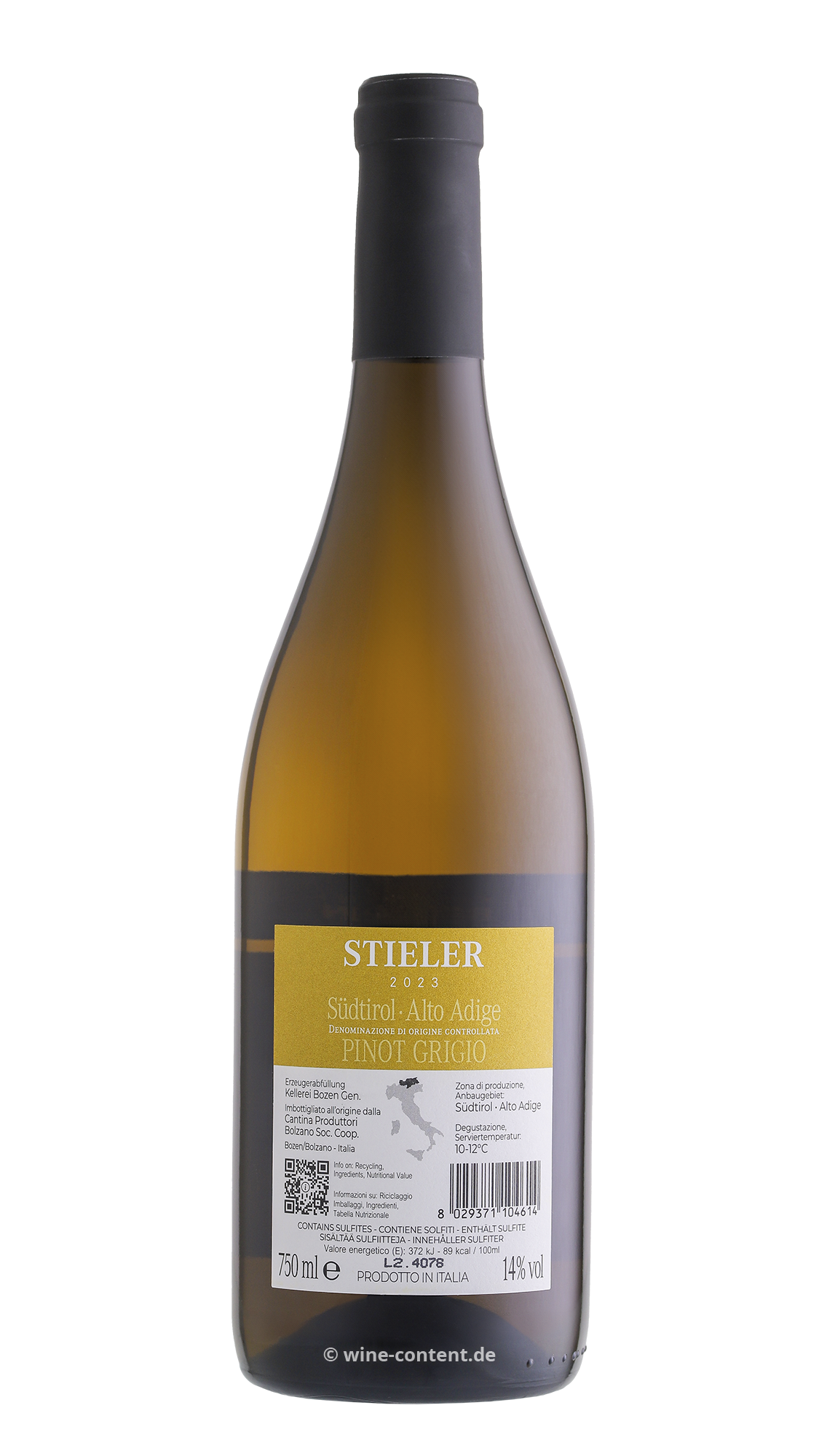 Pinot Grigio 2023 Stieler