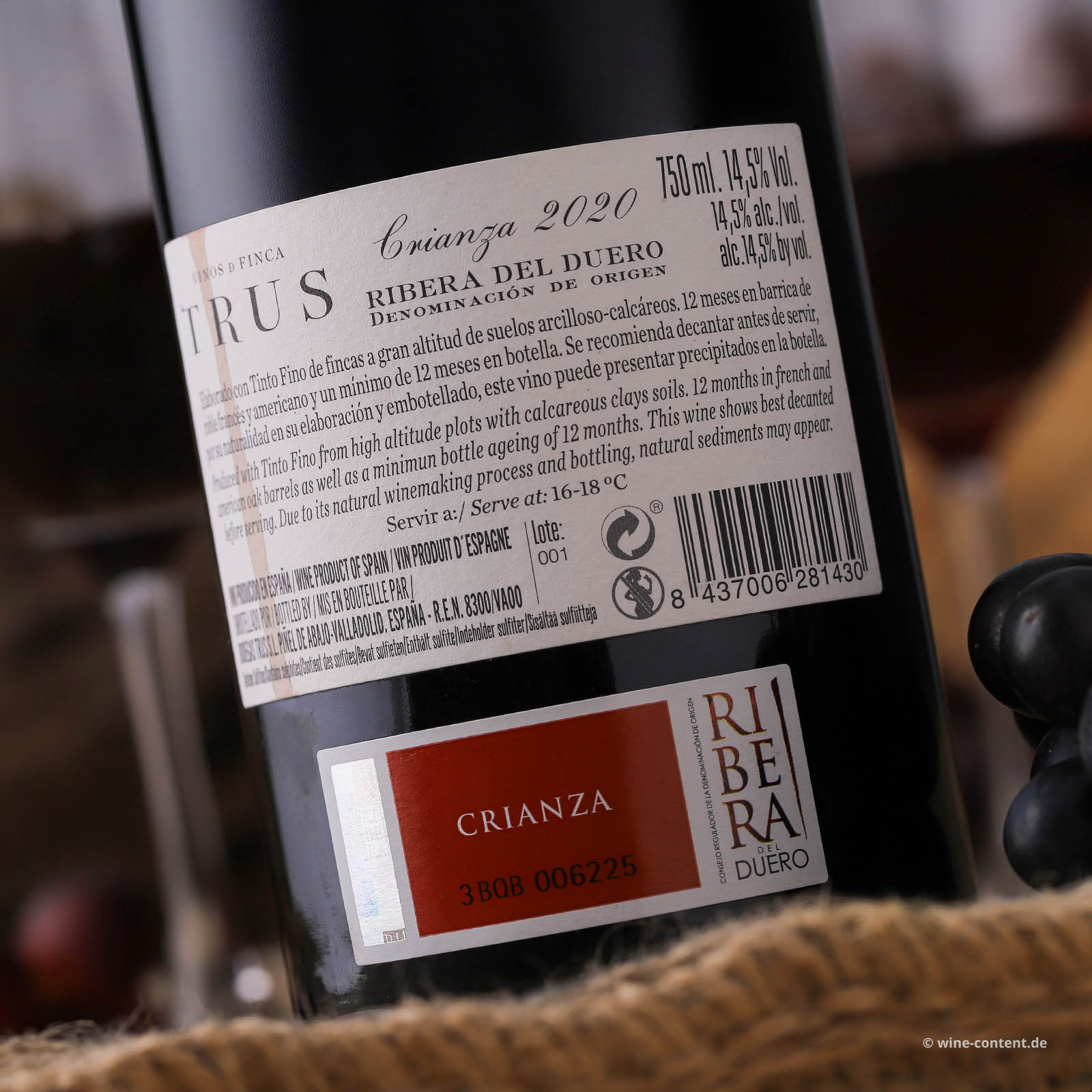 Trus Crianza 2020