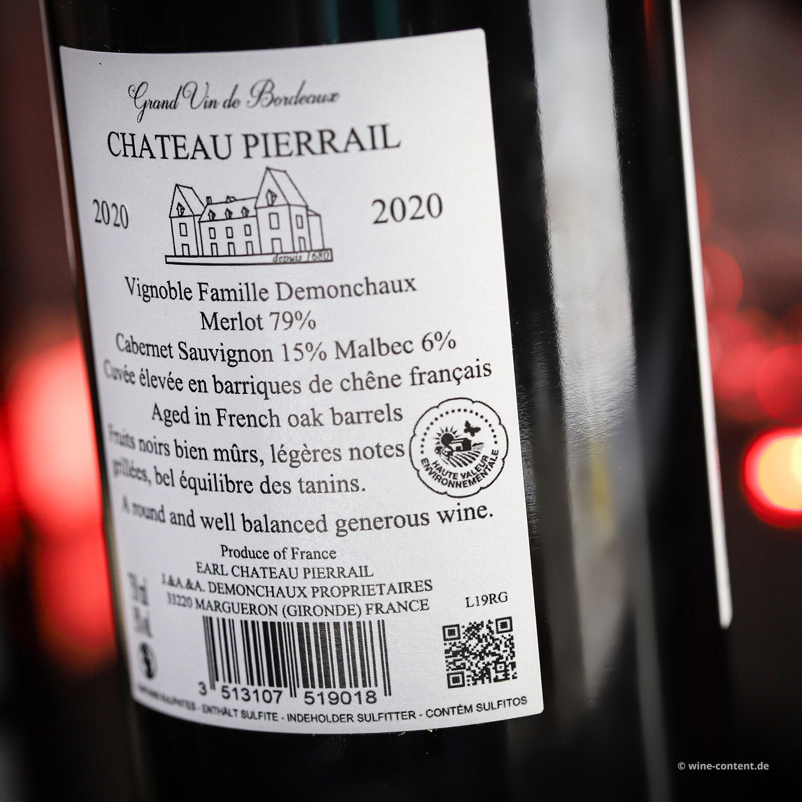 Bordeaux Supérieur 2020 Bordeaux Supérieur 2020