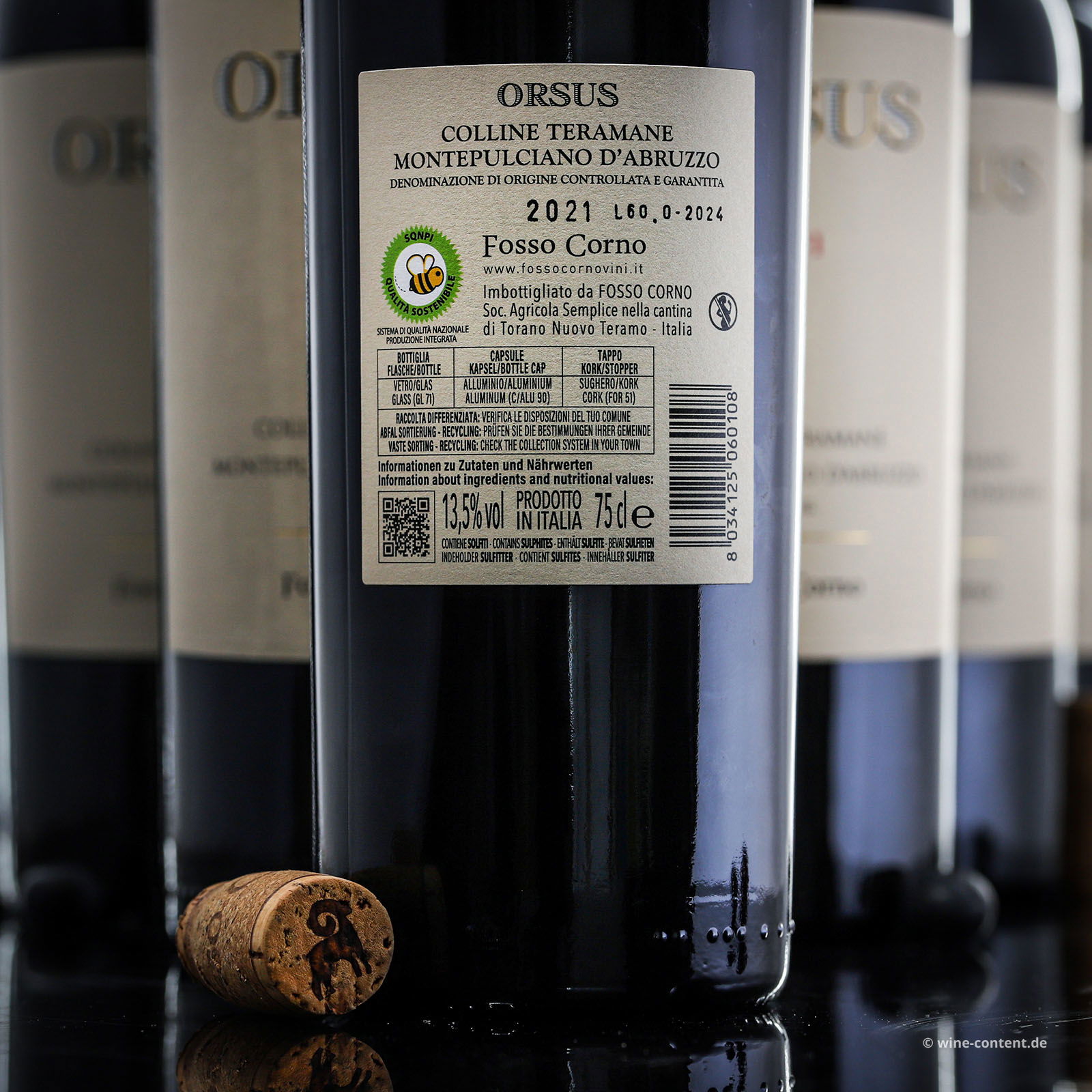 9er-Sparpaket Montepulciano d'Abruzzo 2021 Orsus