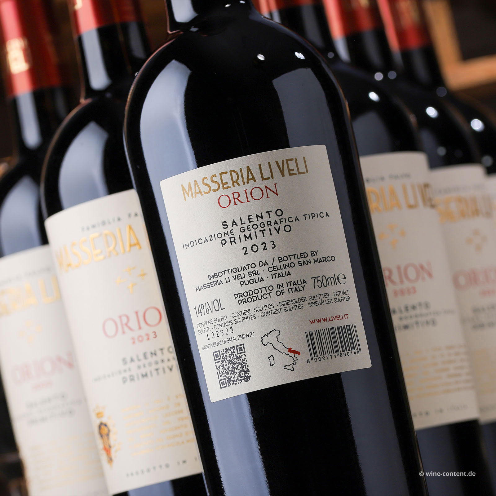 6er-Sparpaket Primitivo Salento 2023 Orion