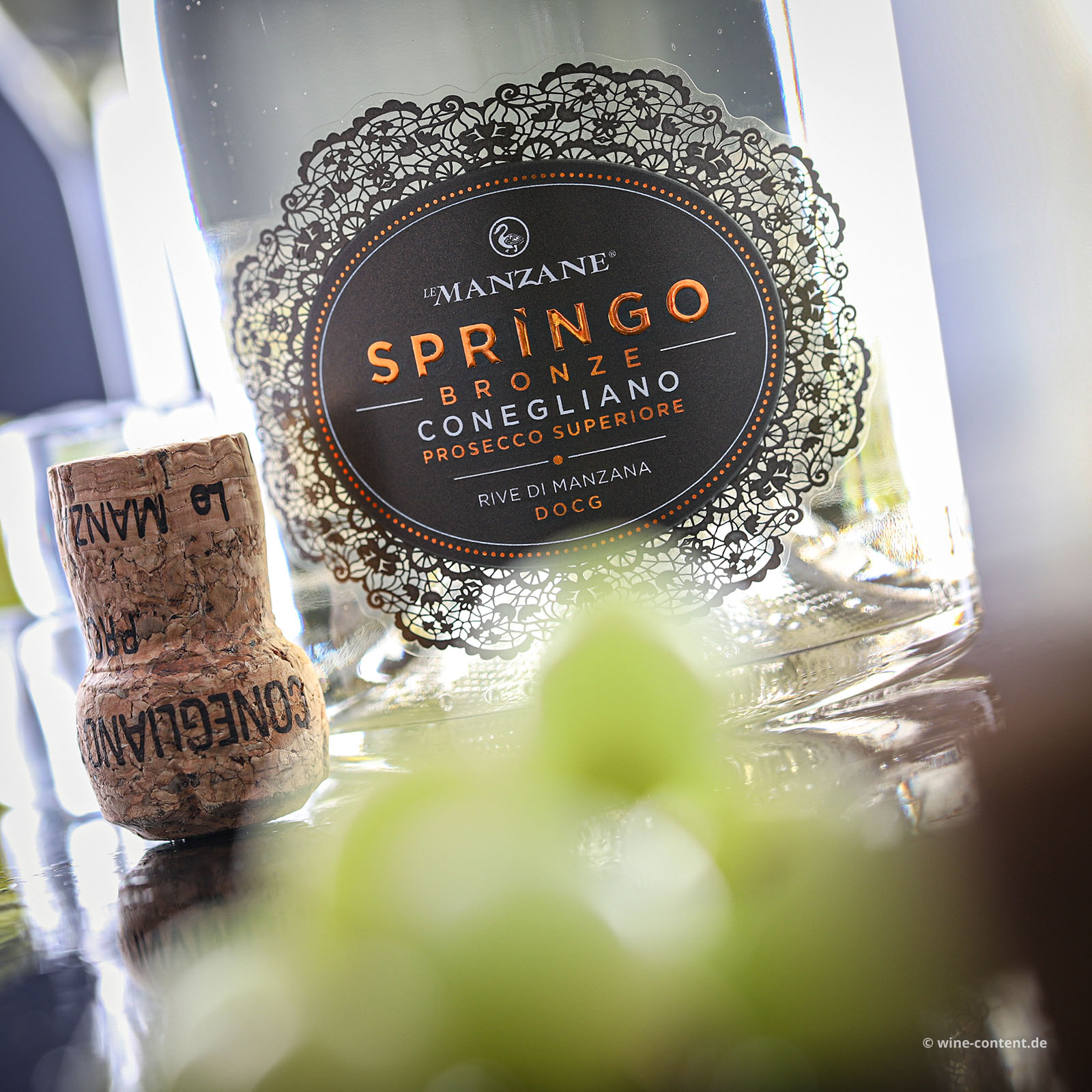 6er-Sparpaket Prosecco Superiore 2025 Rive di Manzana Springo Bronze  Dry