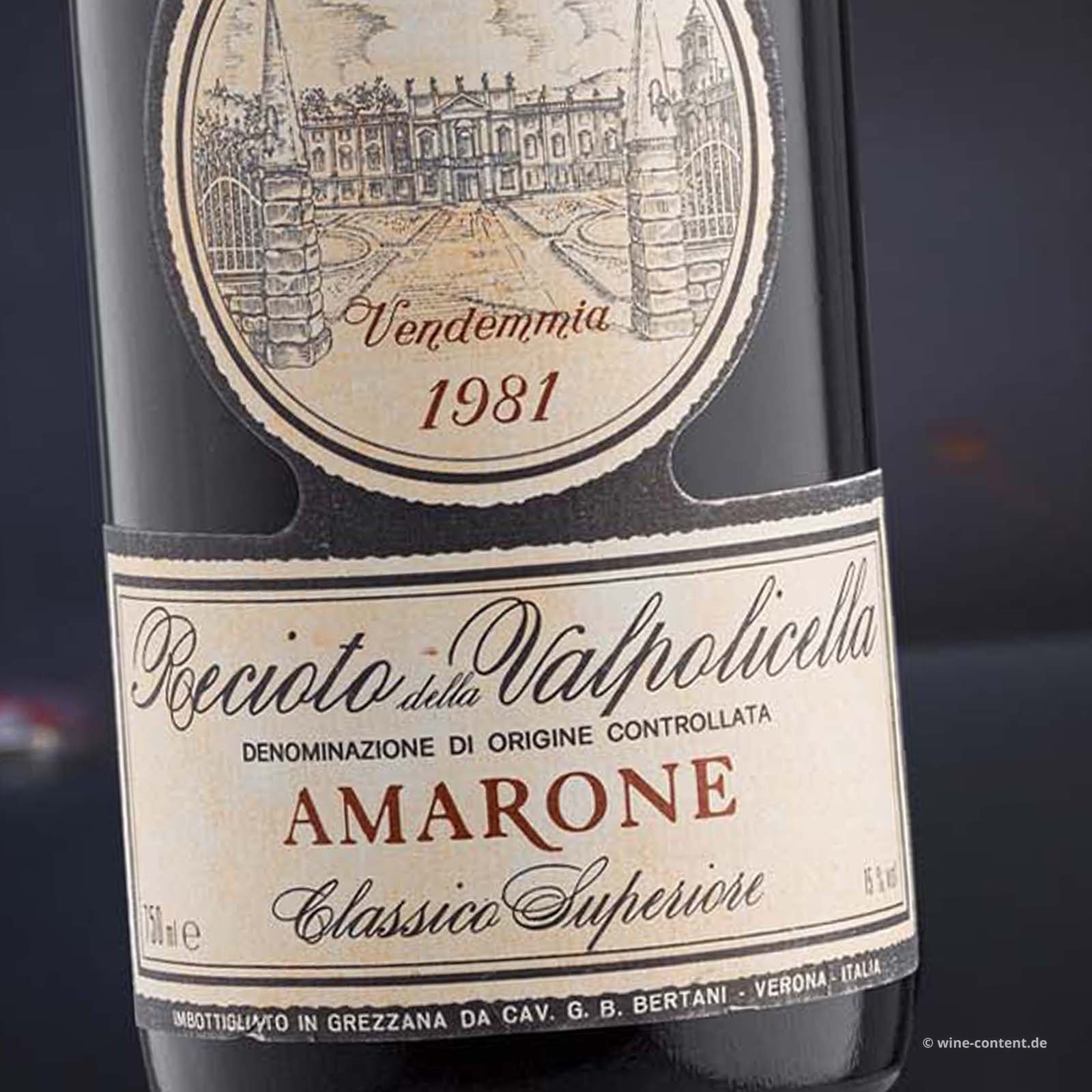Amarone Classico 1981