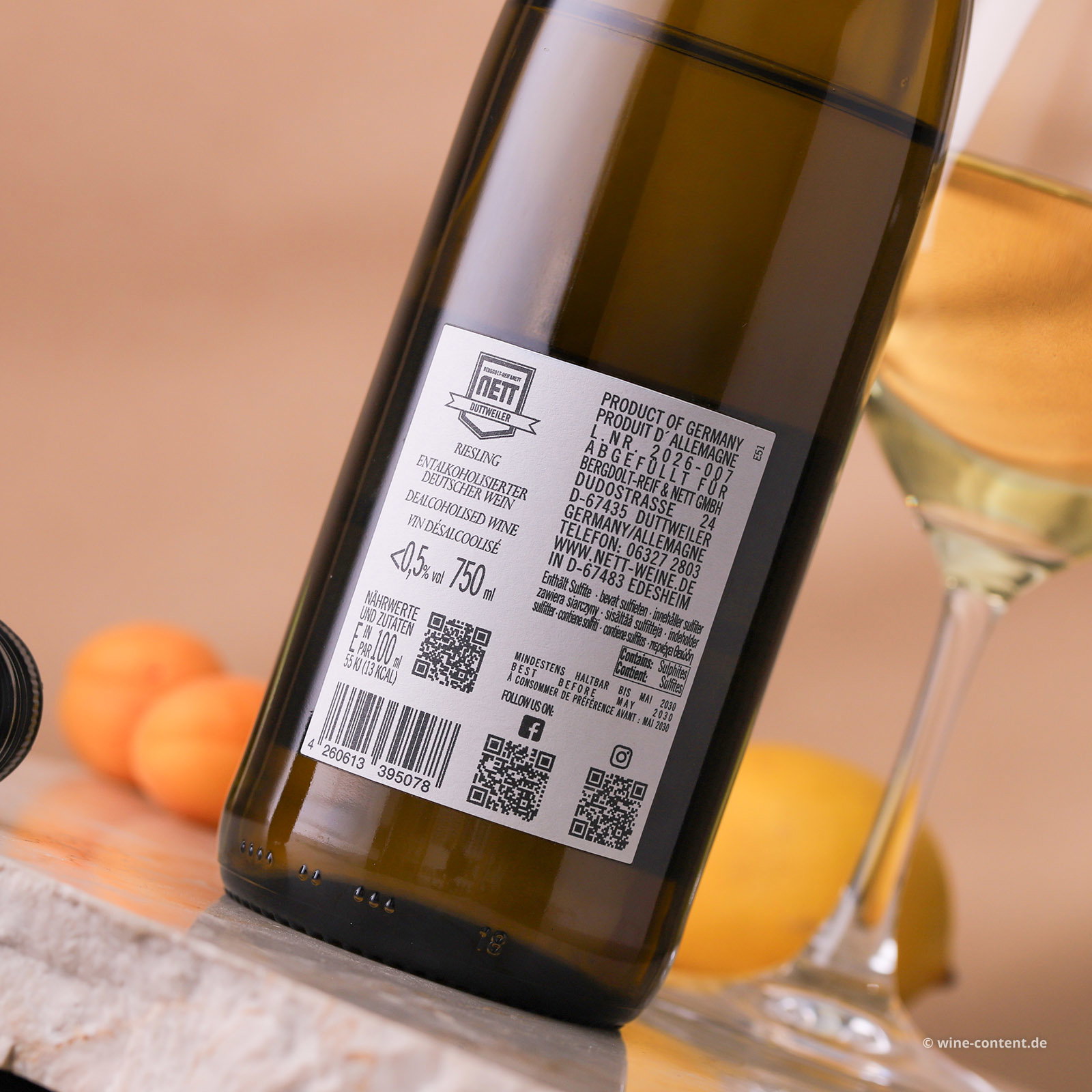 Riesling Reverse entalkoholisiert