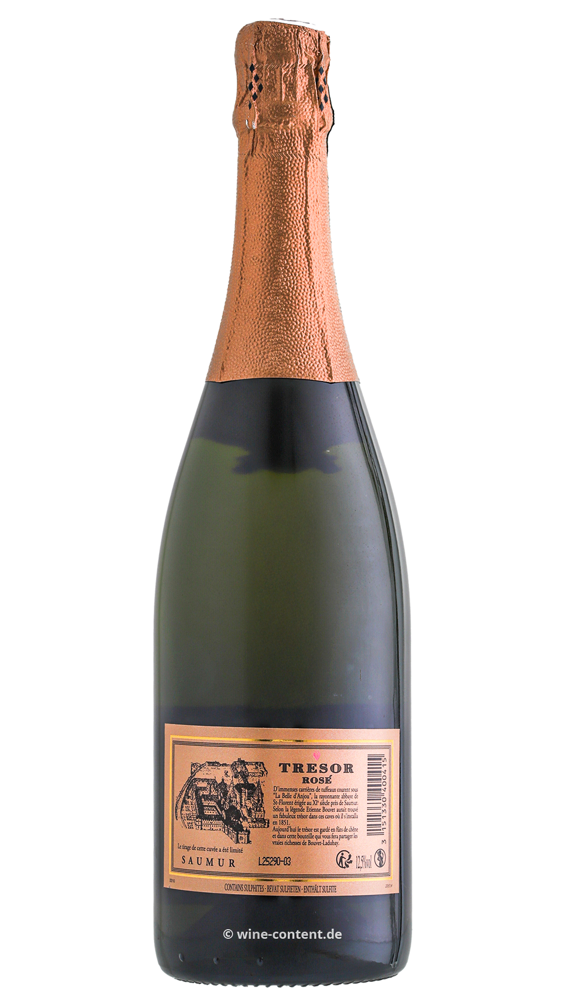 Crémant Saumur Rosé Trésor Brut