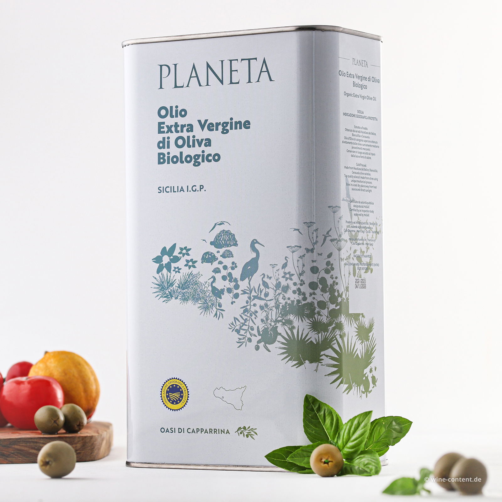 3 L Olivenöl Extra Vergine Sicilia 2024 Bio