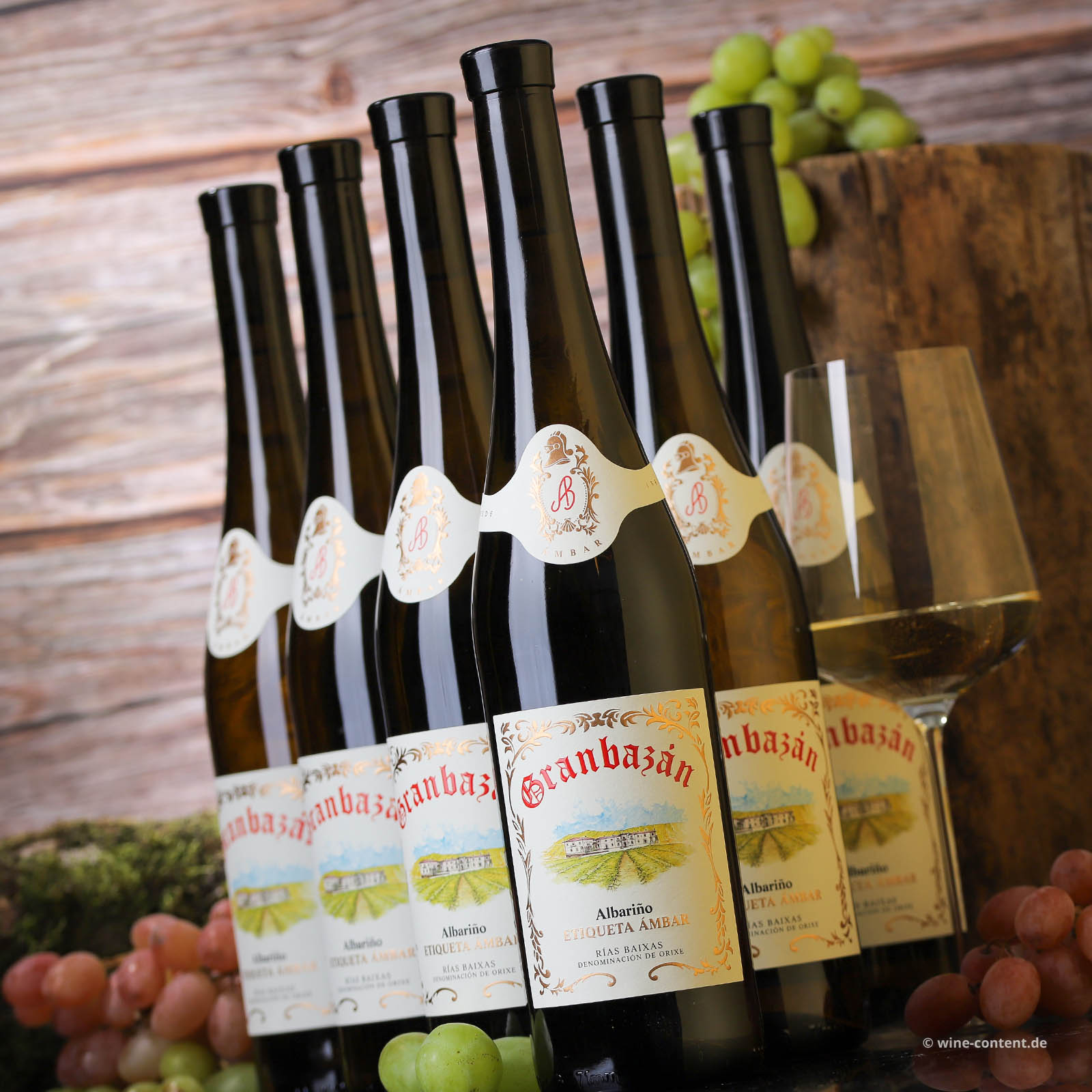 6er-Sparpaket Albariño 2024 Etiqueta Ámbar