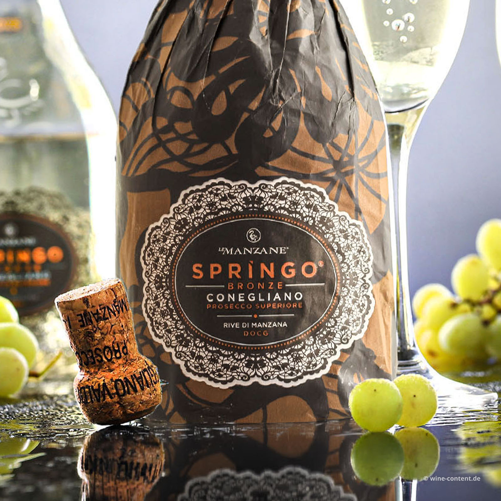 Prosecco Superiore 2025 Rive di Manzana Springo Bronze Dry