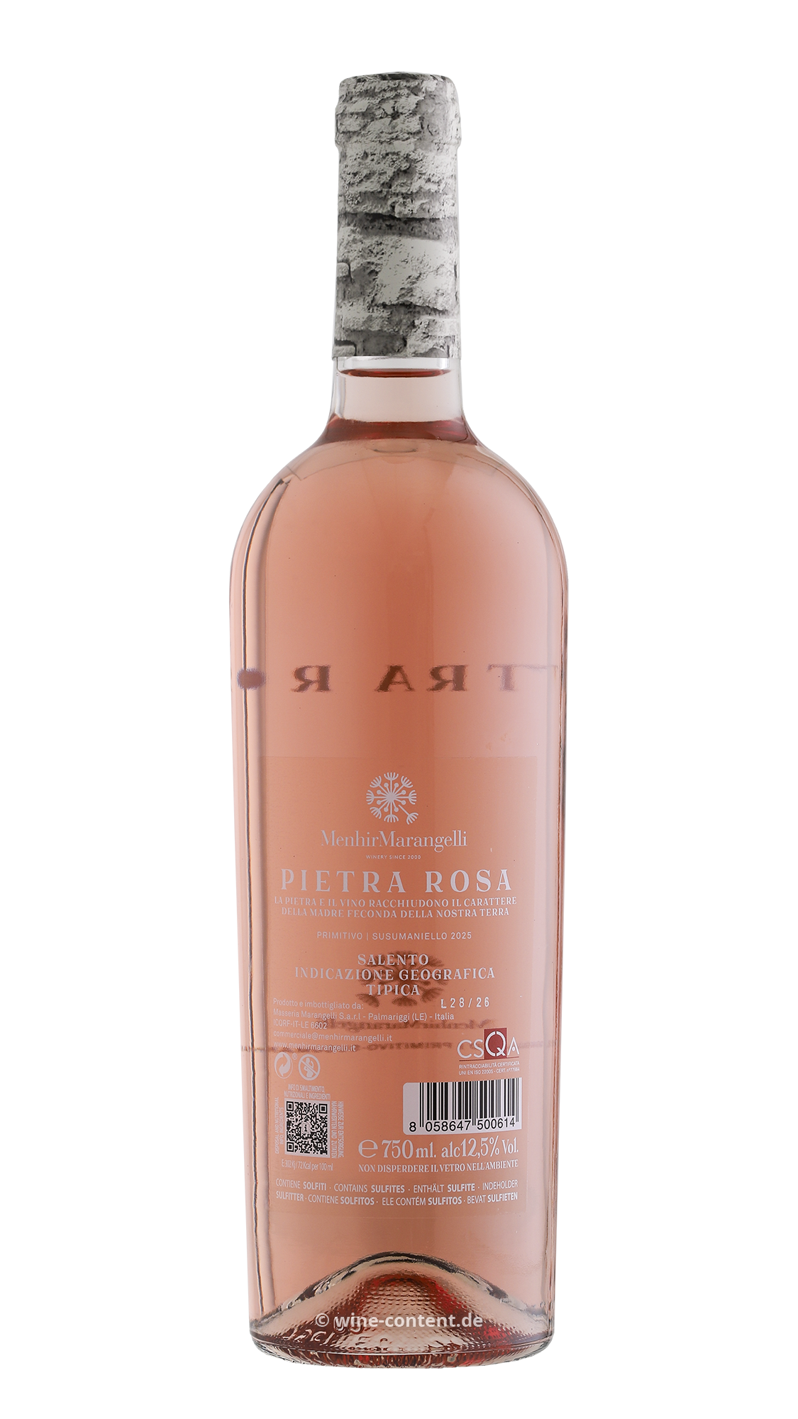 Rosato Salento 2025 Pietra