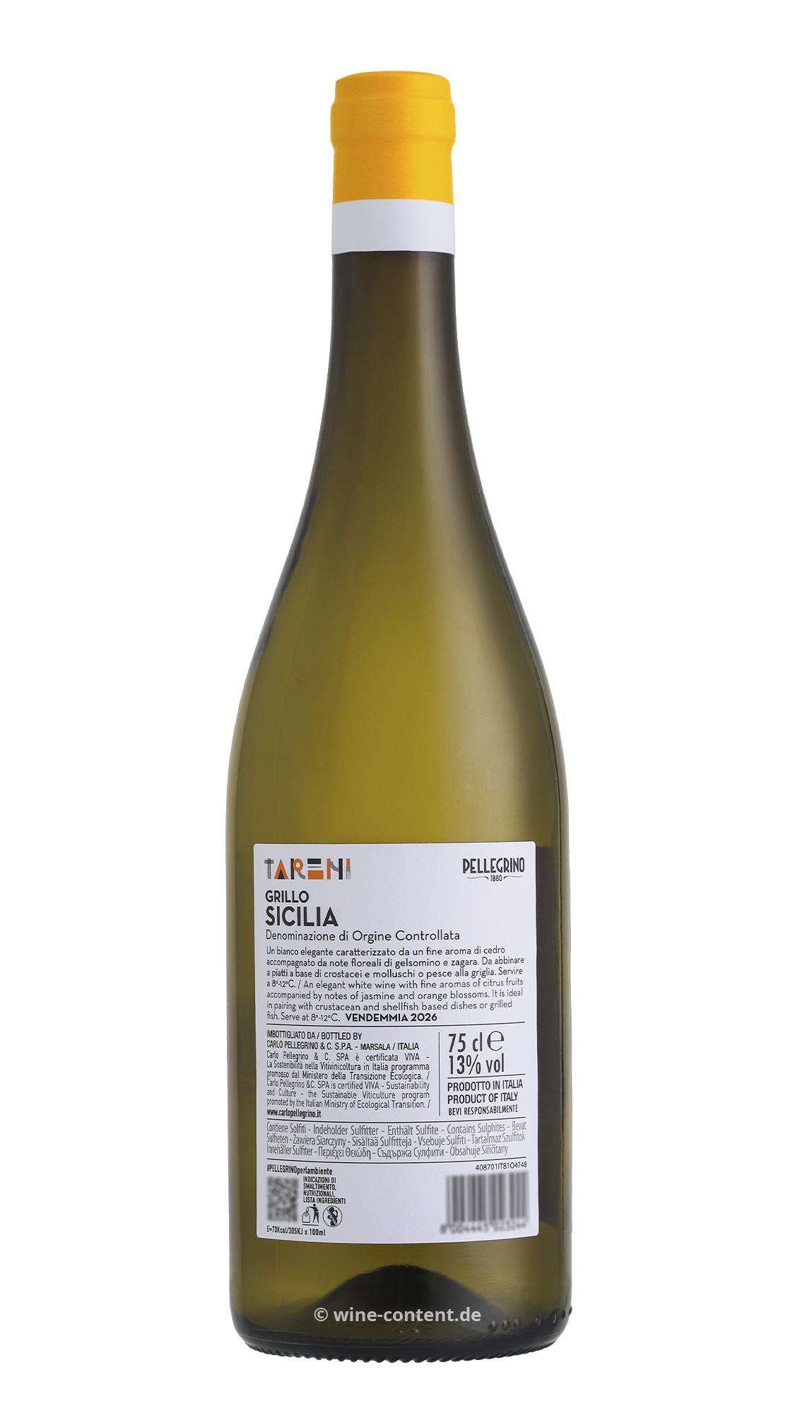Grillo Sicilia 2026 Tareni