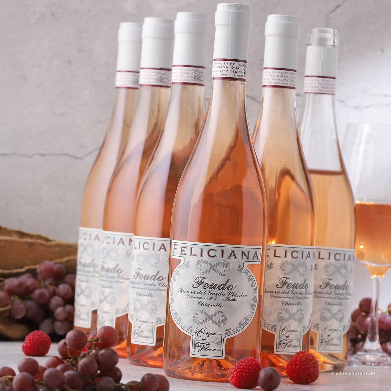 6er-Sparpaket Chiaretto Garda Classico 2025 Feudo