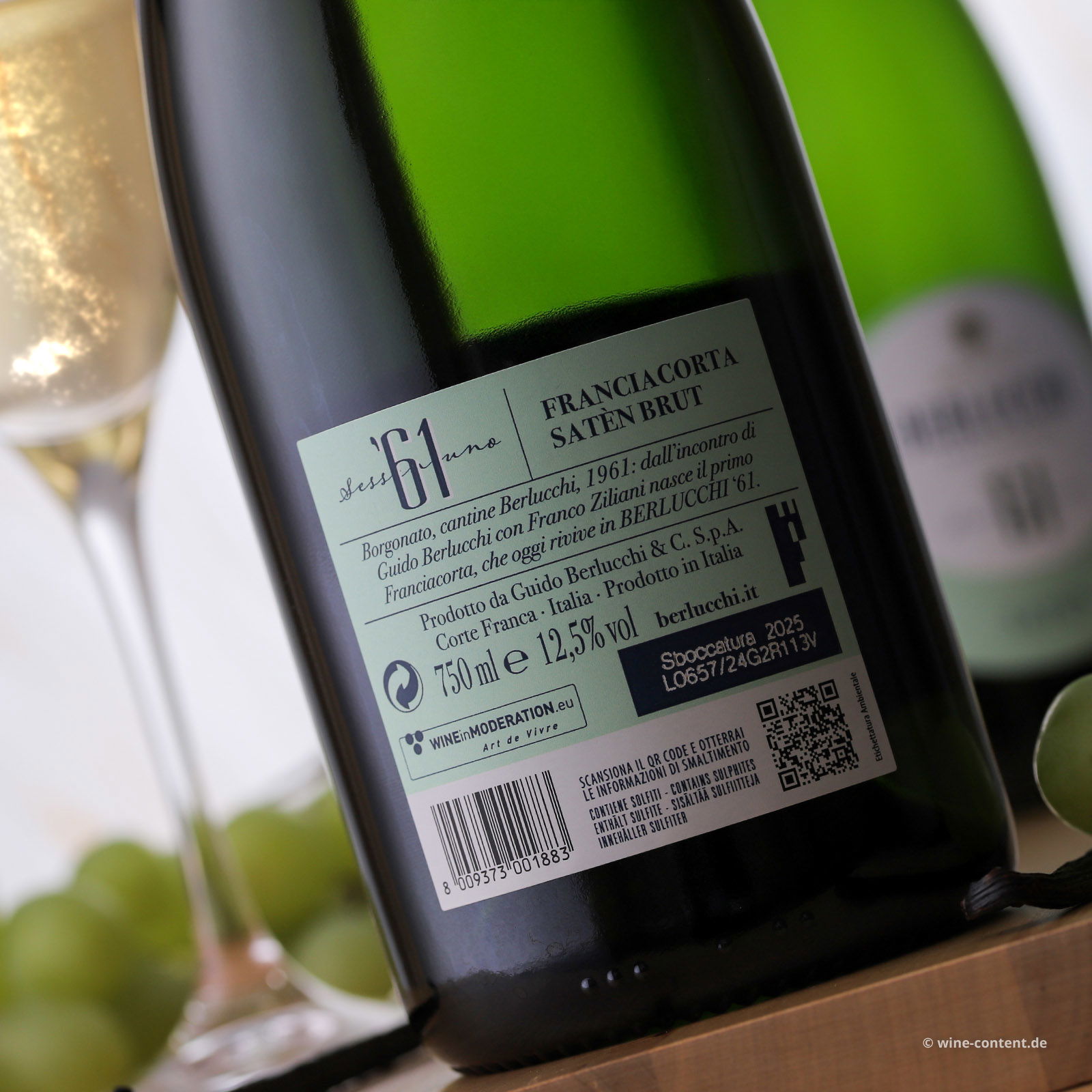 Franciacorta ‘61 Satèn Brut