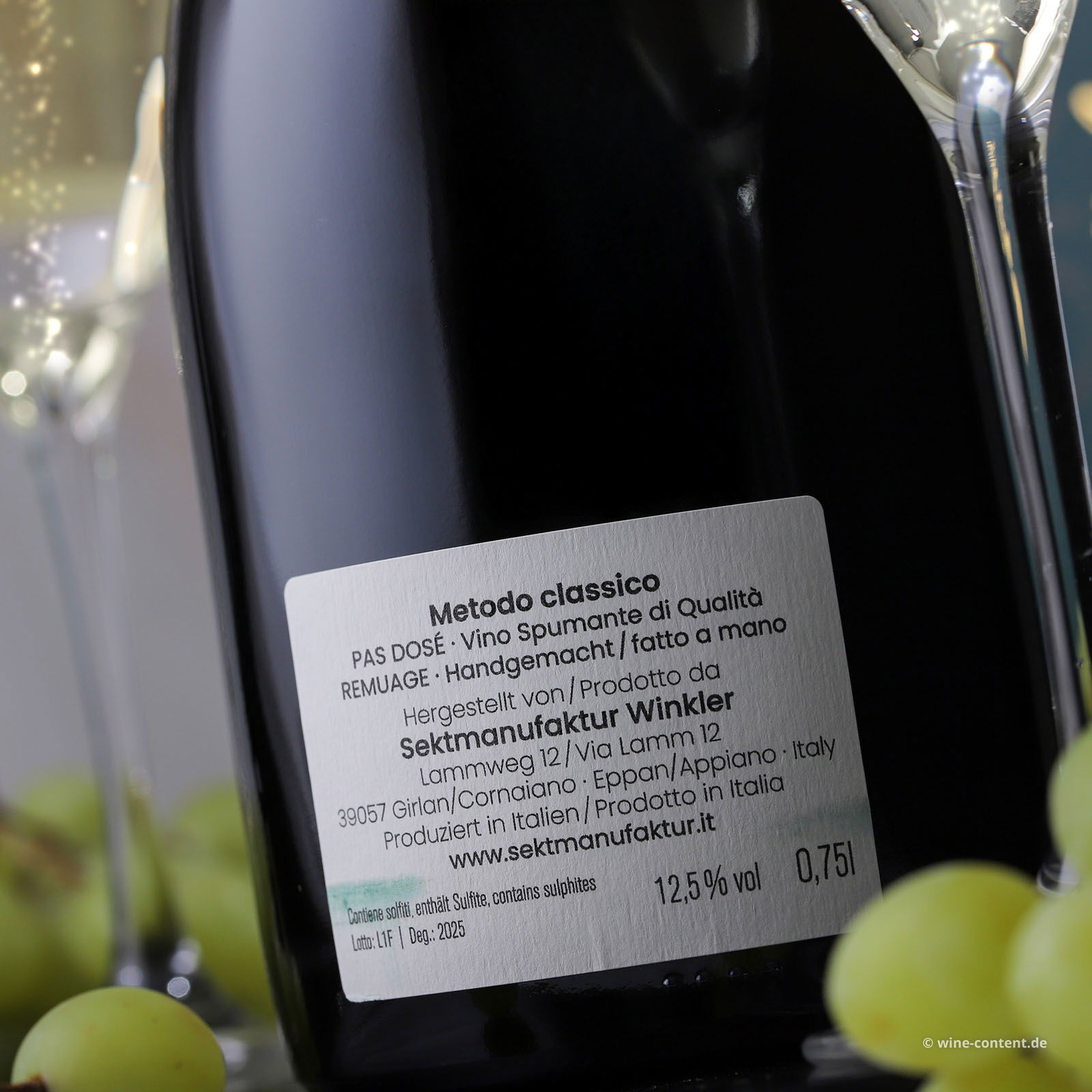 Spumante Fondatore N°71 in Holzkiste Spumante Fondatore N°71 in Holzkiste