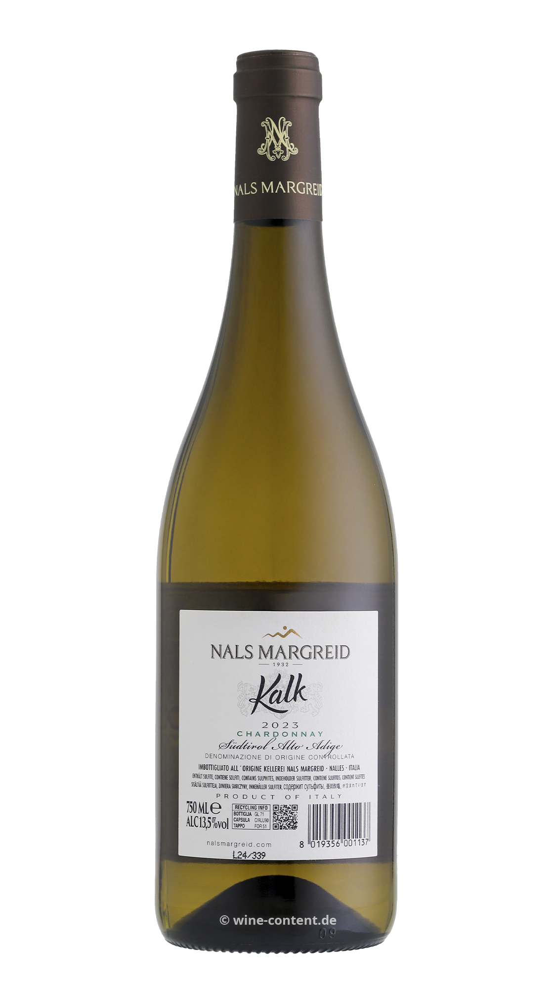 Chardonnay 2023 Kalk