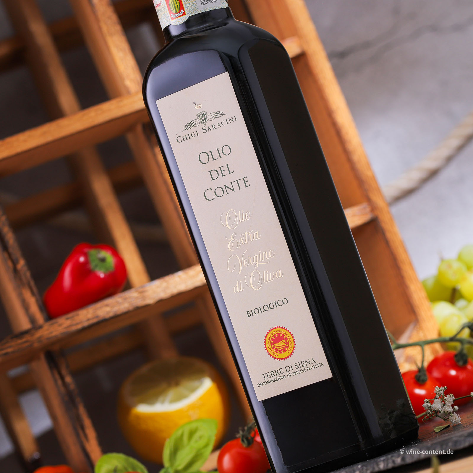 0,5 L Olivenöl Extra Vergine Terre di Siena 2025 Bio