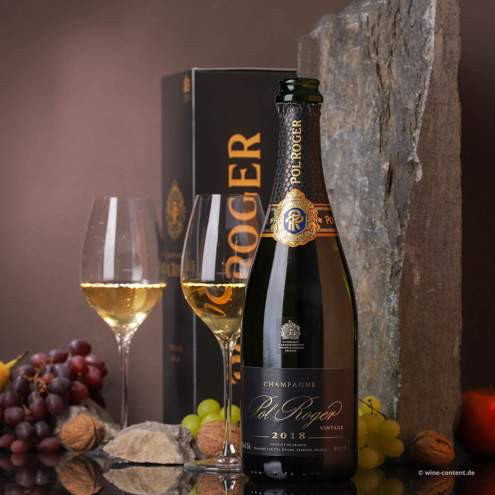 Champagner 2018 Brut in Etui