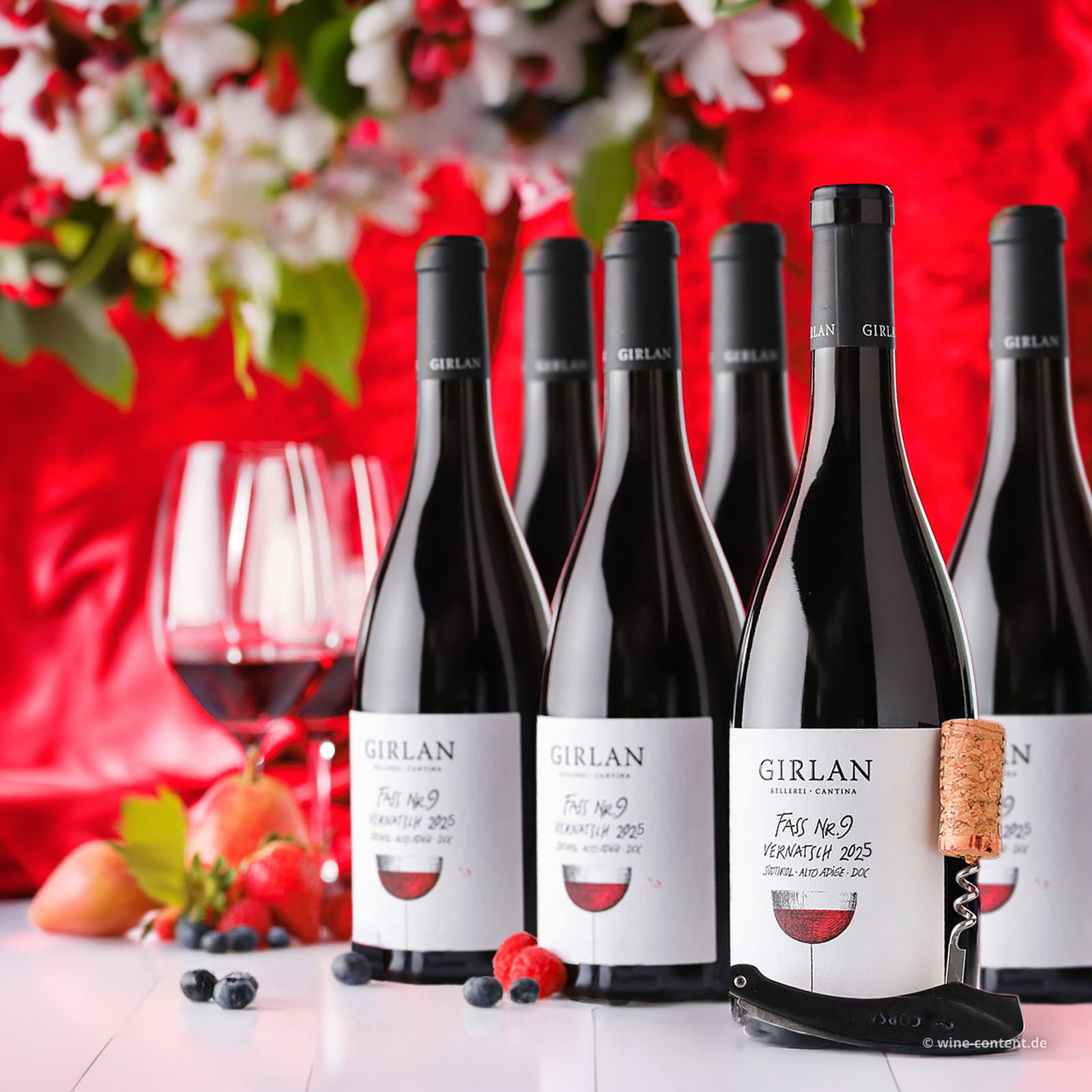 6er-Sparpaket Vernatsch 2025 Fass Nr. 9