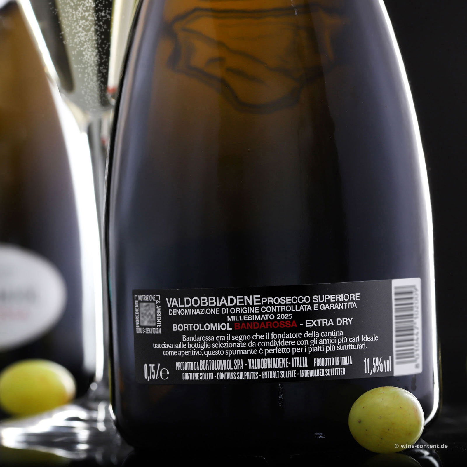 Prosecco Superiore 2025 Bandarossa Extra Dry