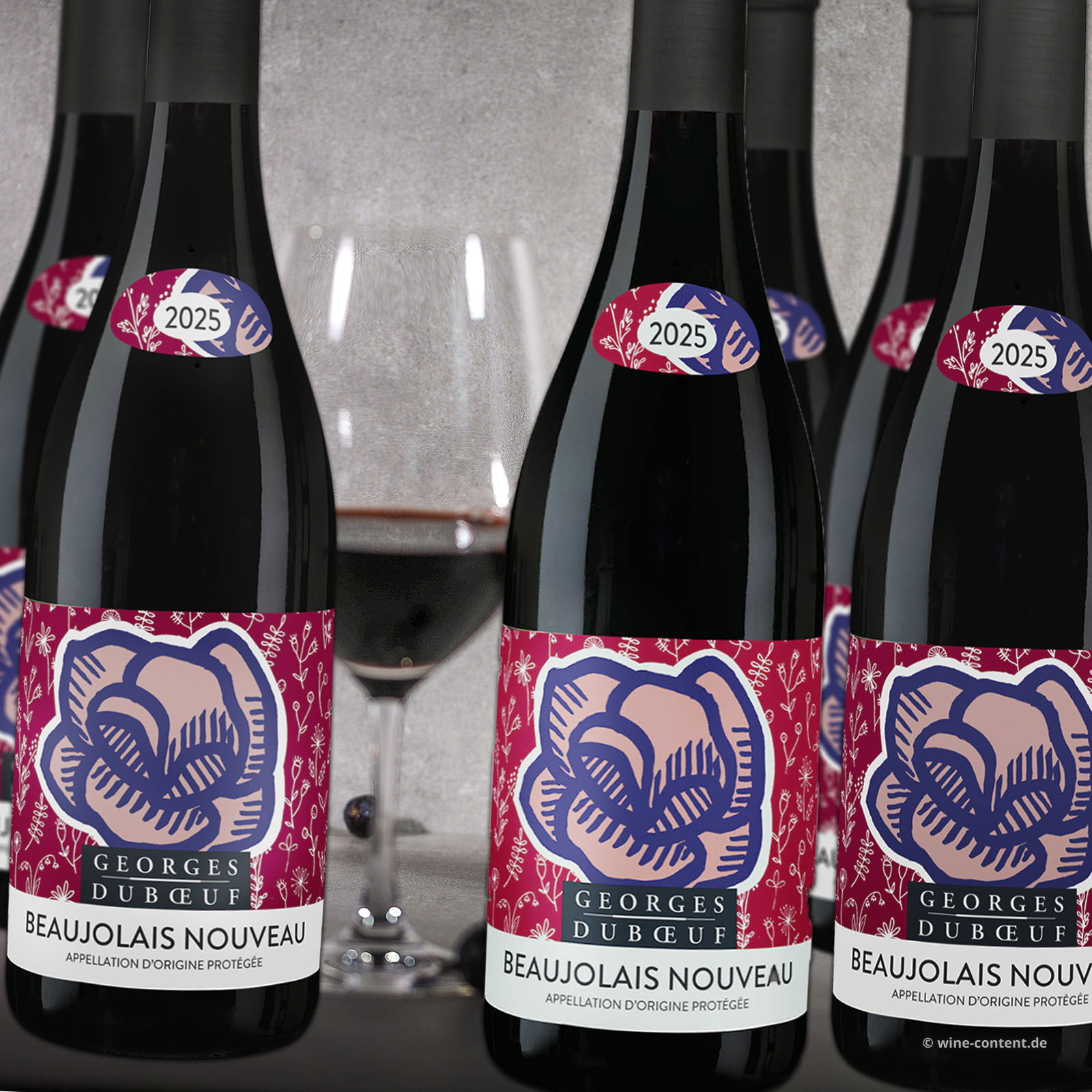 6er-Sparpaket Beaujolais 2025 Nouveau