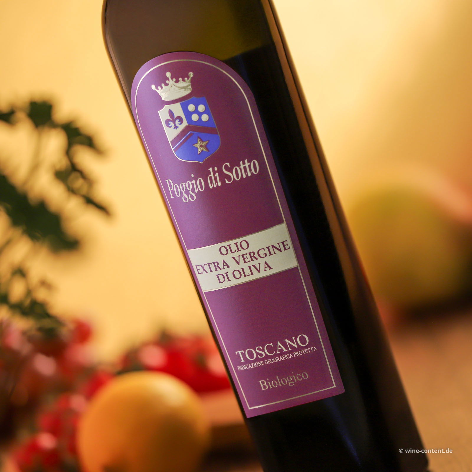 0,5 L Olivenöl Extra Vergine Toscano 2024 Bio
