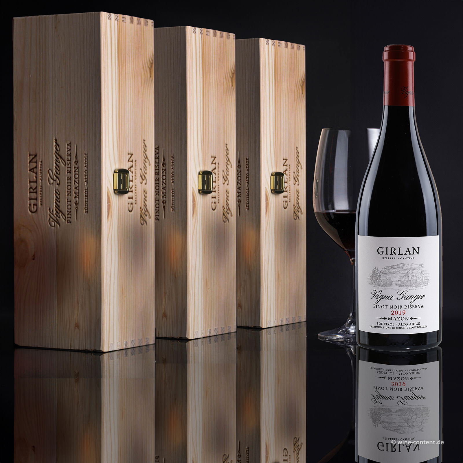 3er-Sparpaket Pinot Noir Riserva 2019 Vigna Ganger 