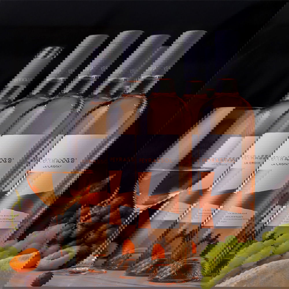 6er-Sparpaket Méditerranée Rosé 2025 La Croix Bio