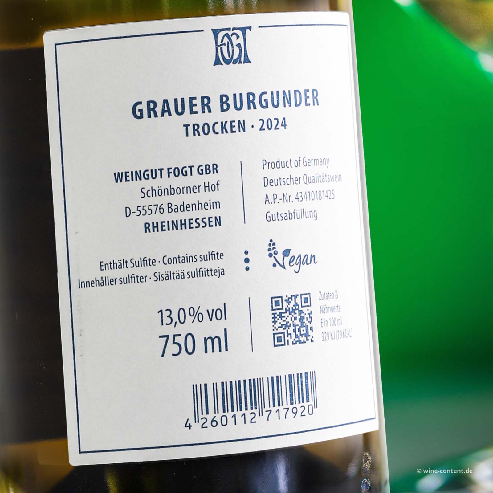 Grauer Burgunder 2024