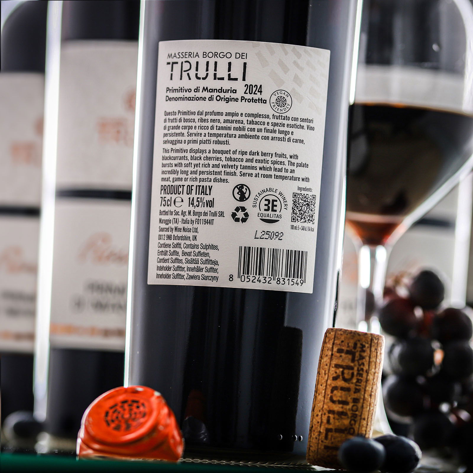 6er-Sparpaket Primitivo di Manduria 2024 Roselle