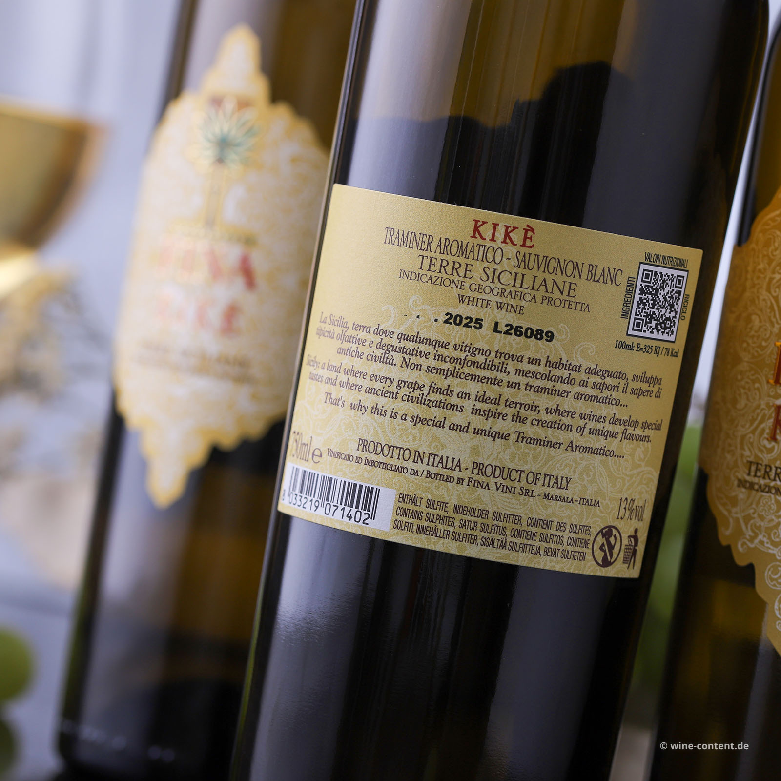 6er-Sparpaket Terre Siciliane Bianco 2025 Kikè