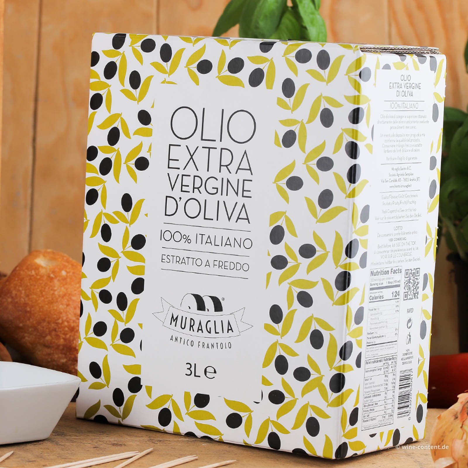 Vorbestellung 3,0 L Olivenöl Extra Vergine 2023 Fruttato Intenso Bag in Box