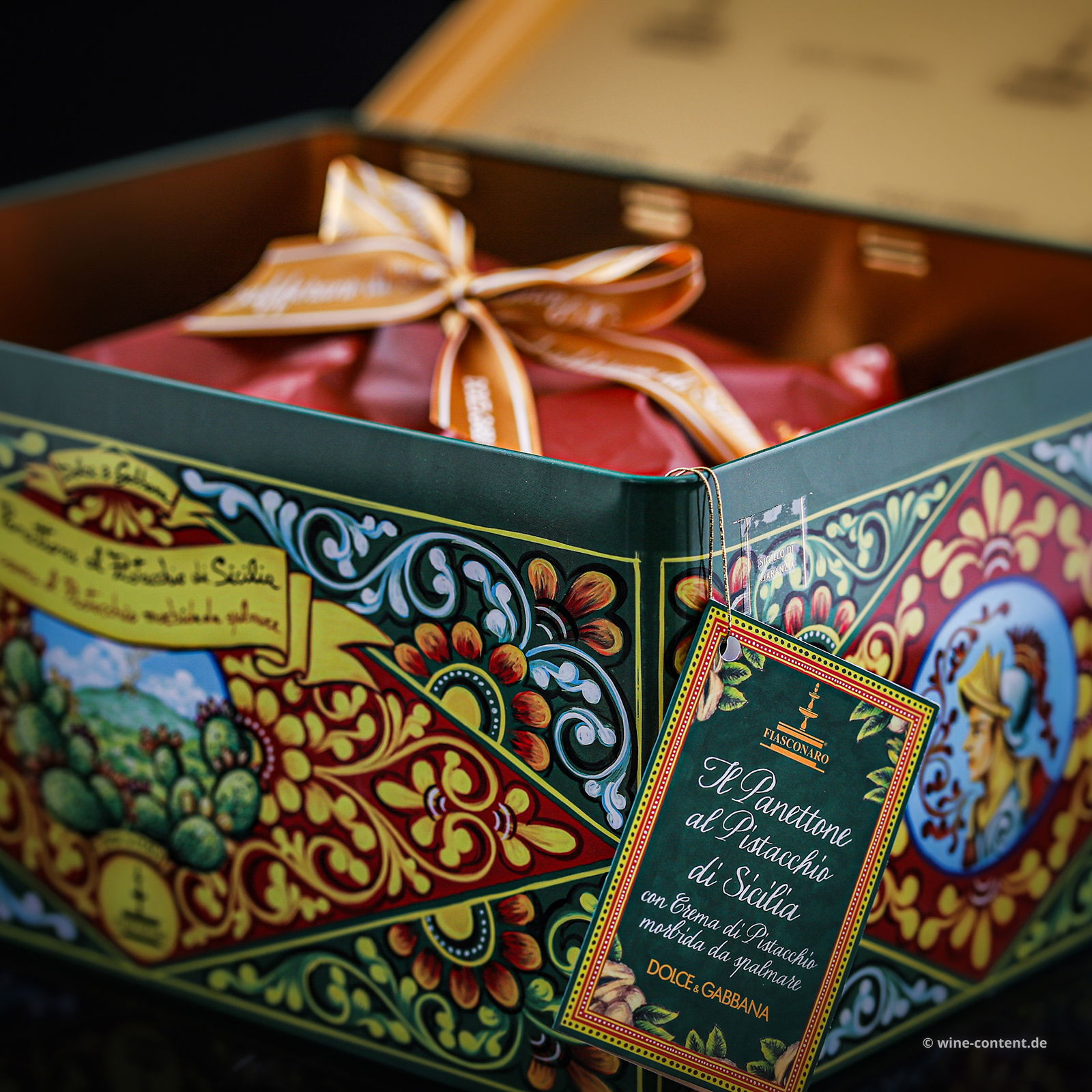 2x Panettone mit sizilianischen Pistazien Dolce & Gabbana 2x Panettone mit sizilianischen Pistazien Dolce & Gabbana