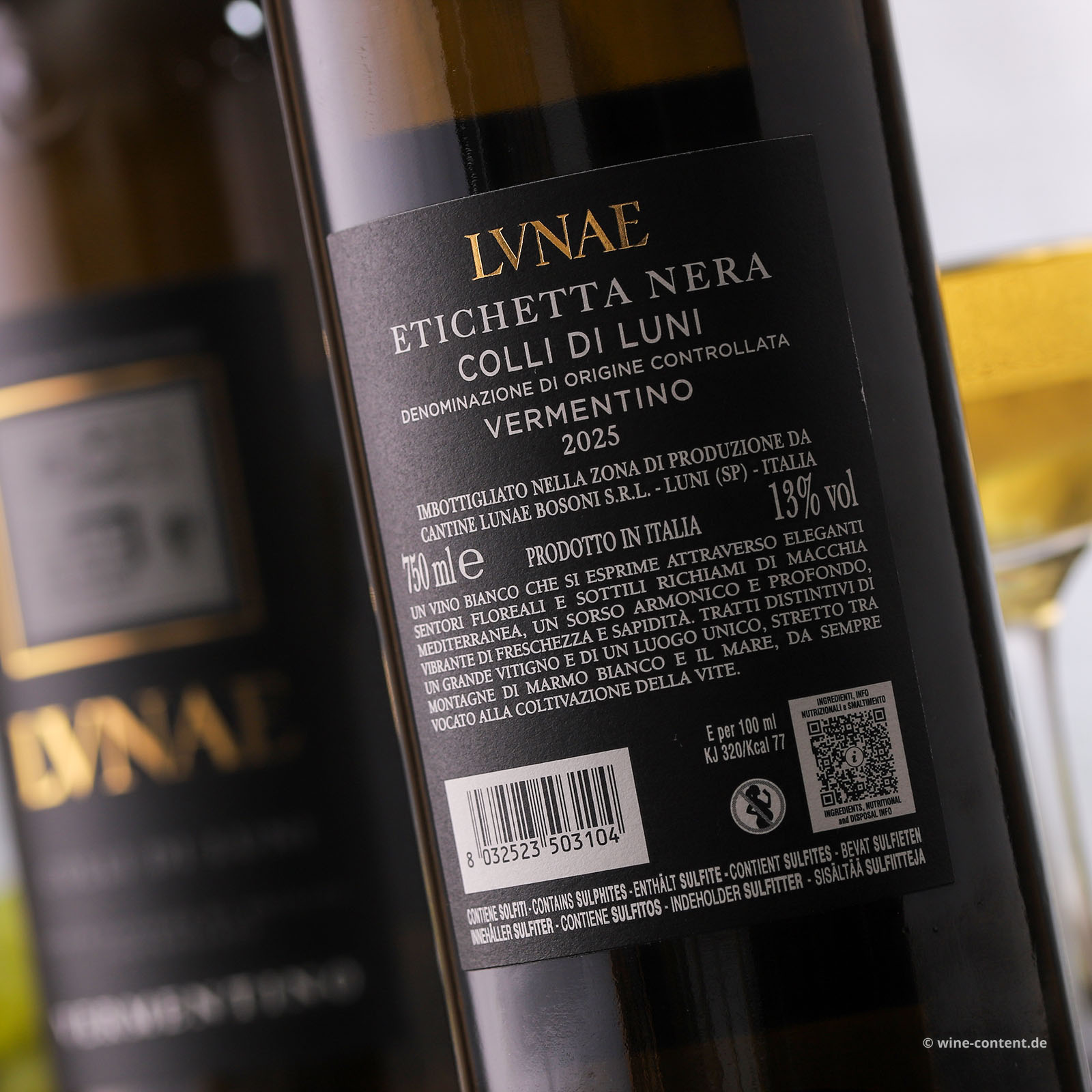 6er-Sparpaket Vermentino Colli di Luni 2025 Etichetta Nera