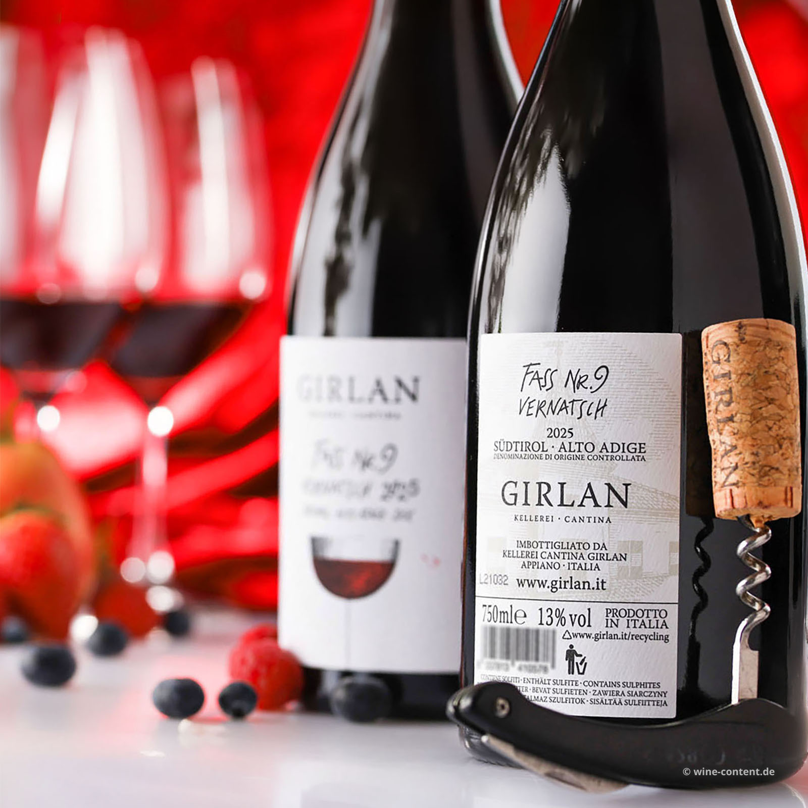 6er-Sparpaket Vernatsch 2025 Fass Nr. 9