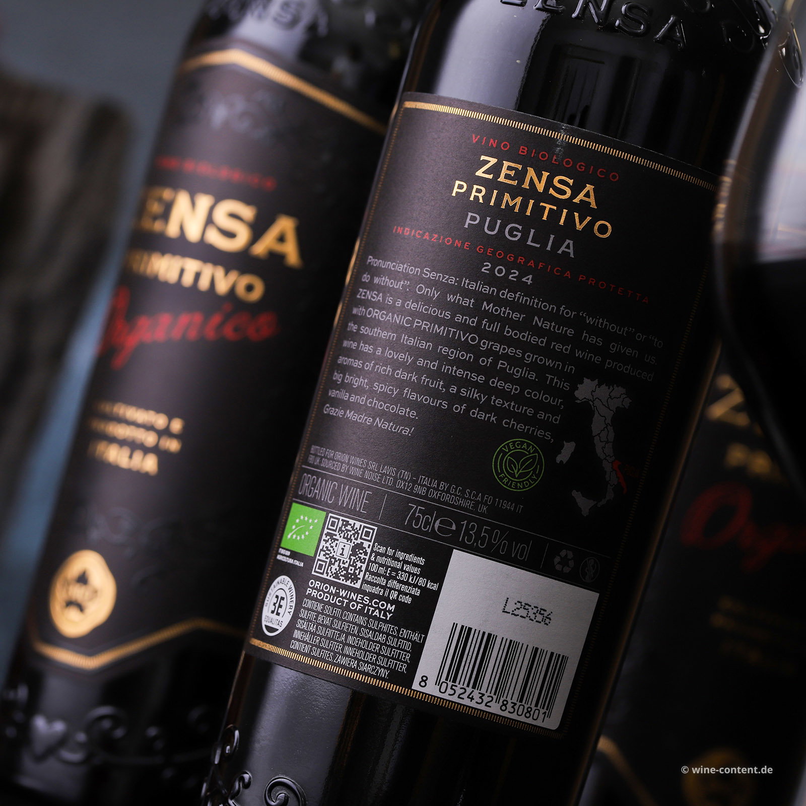 6er-Sparpaket Primitivo 2024 Zensa Bio