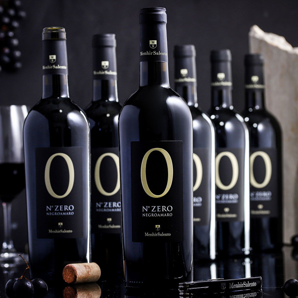 6er-Sparpaket Negroamaro 2024 N° Zero