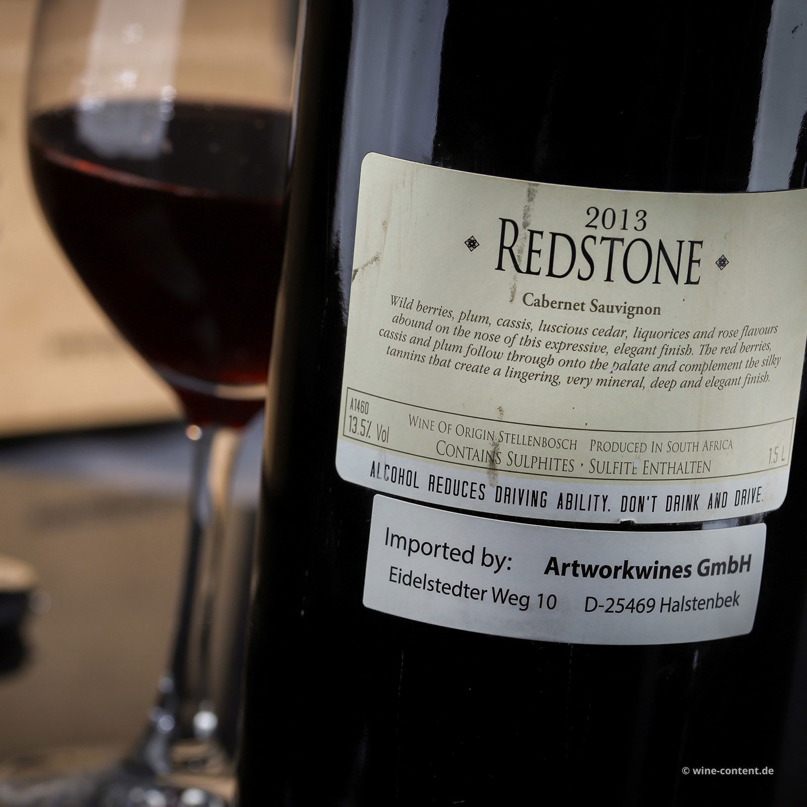 Cabernet Sauvignon 2013 Redstone Magnum