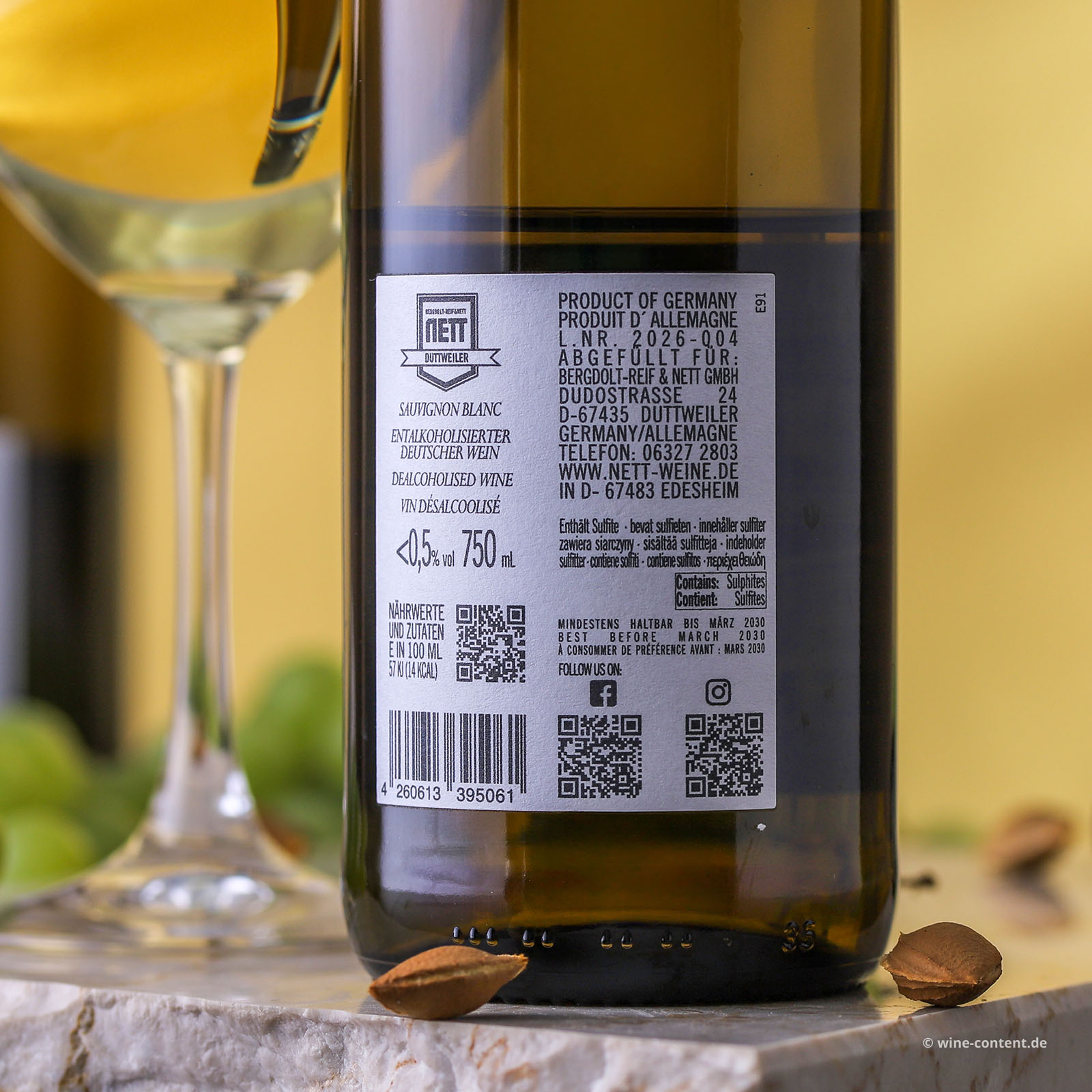 Sauvignon Blanc Reverse entalkoholisiert