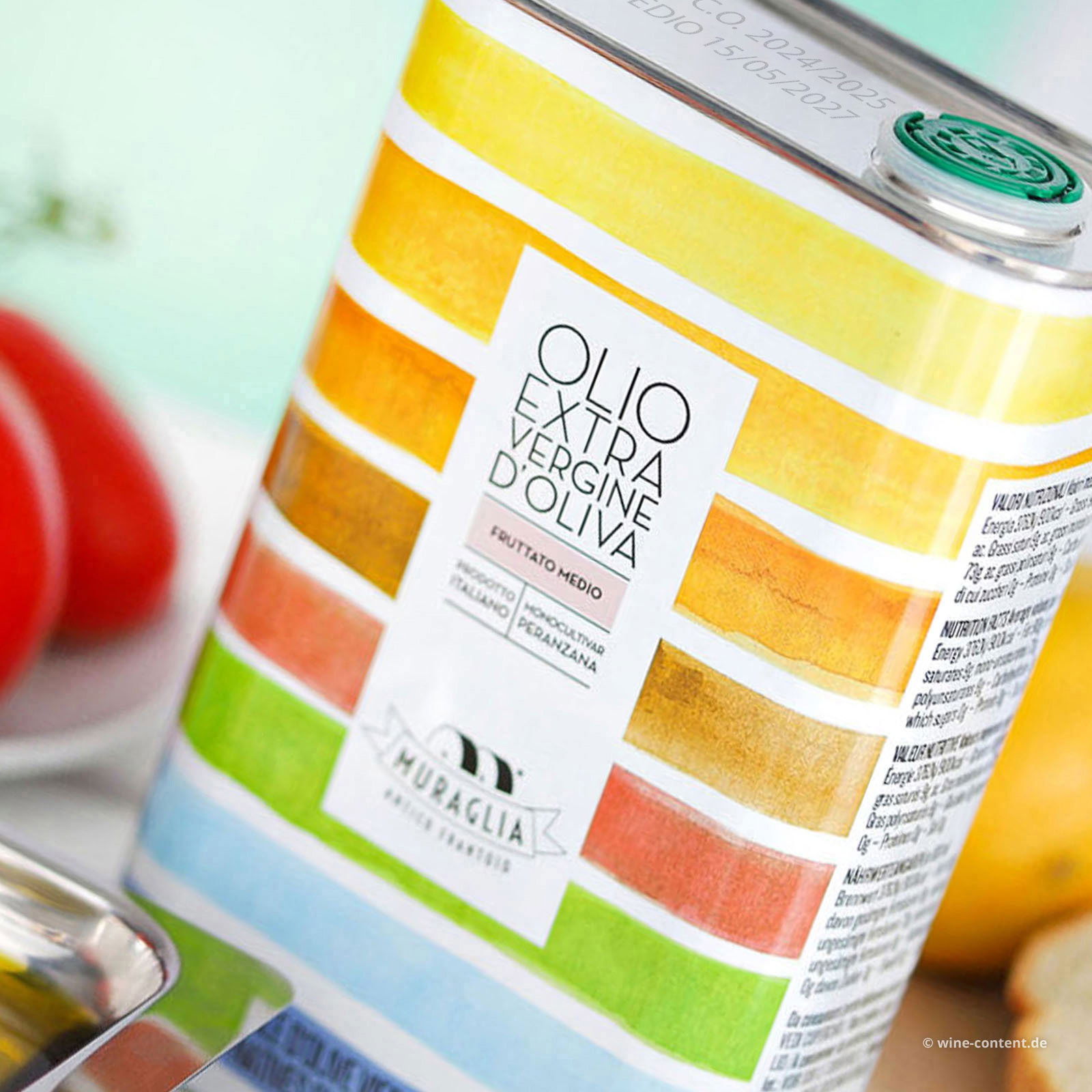 1 L Olivenöl Extra Vergine 2025 Fruttato Medio Kanister