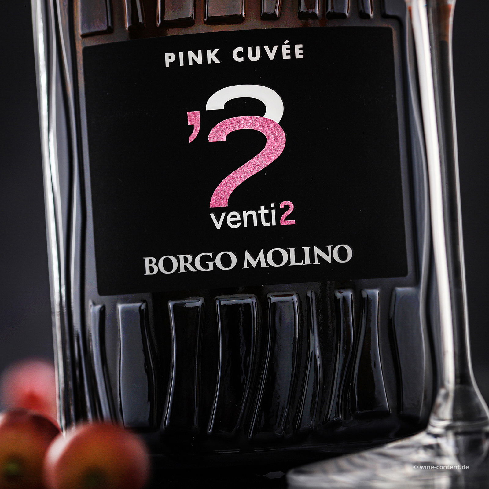  Spumante venti2 Pink Cuvée Extra Dry Neue Silhouette