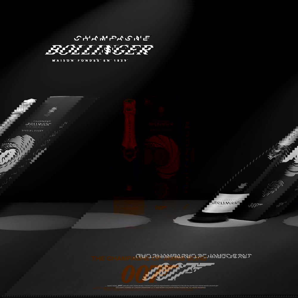 Champagner Special Cuvée Brut Limited Edition James Bond 007 Champagner Special Cuvée Brut Limited Edition James Bond 007