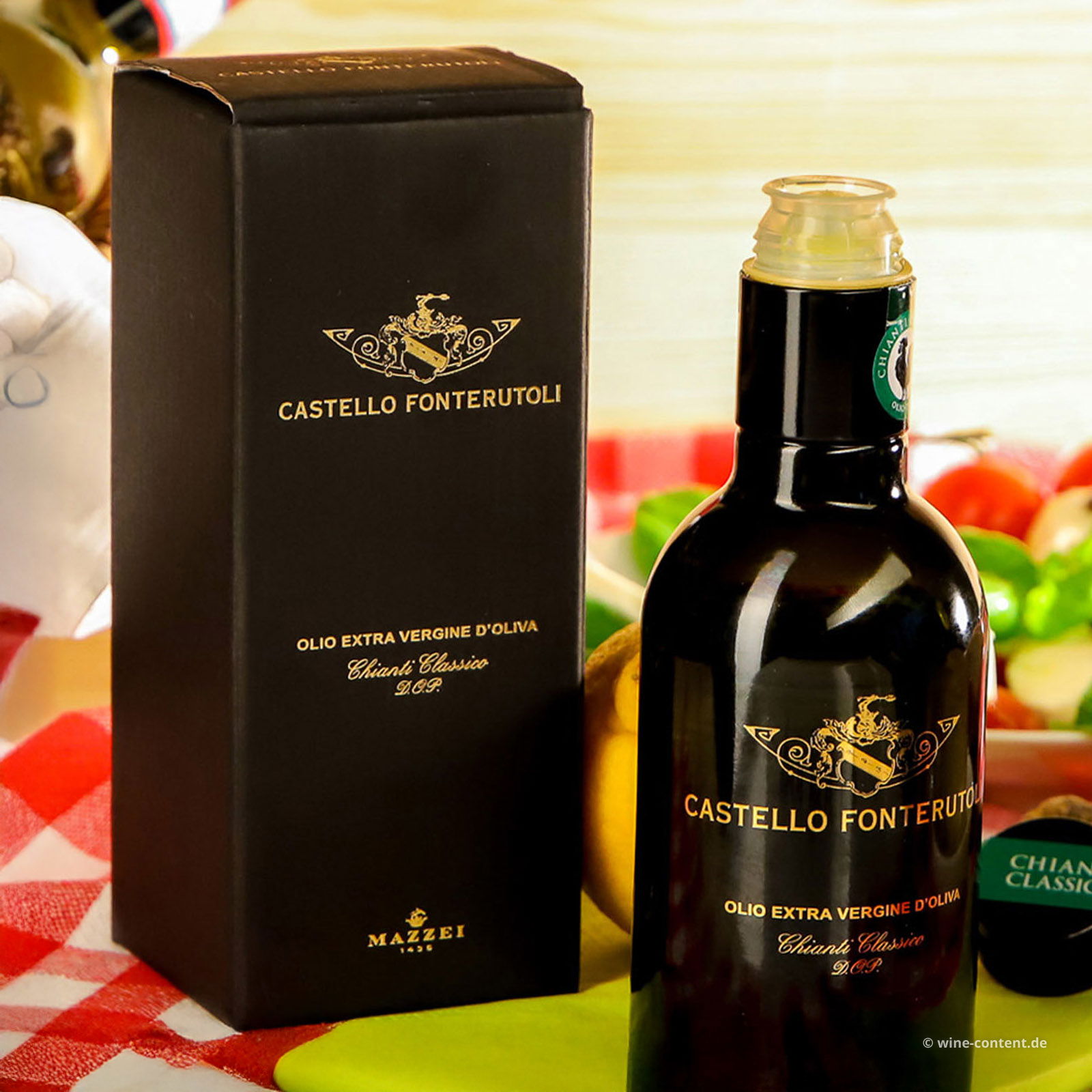 0,25 L Olivenöl Extra Vergine Chianti Classico 2024 Castello Fonterutoli