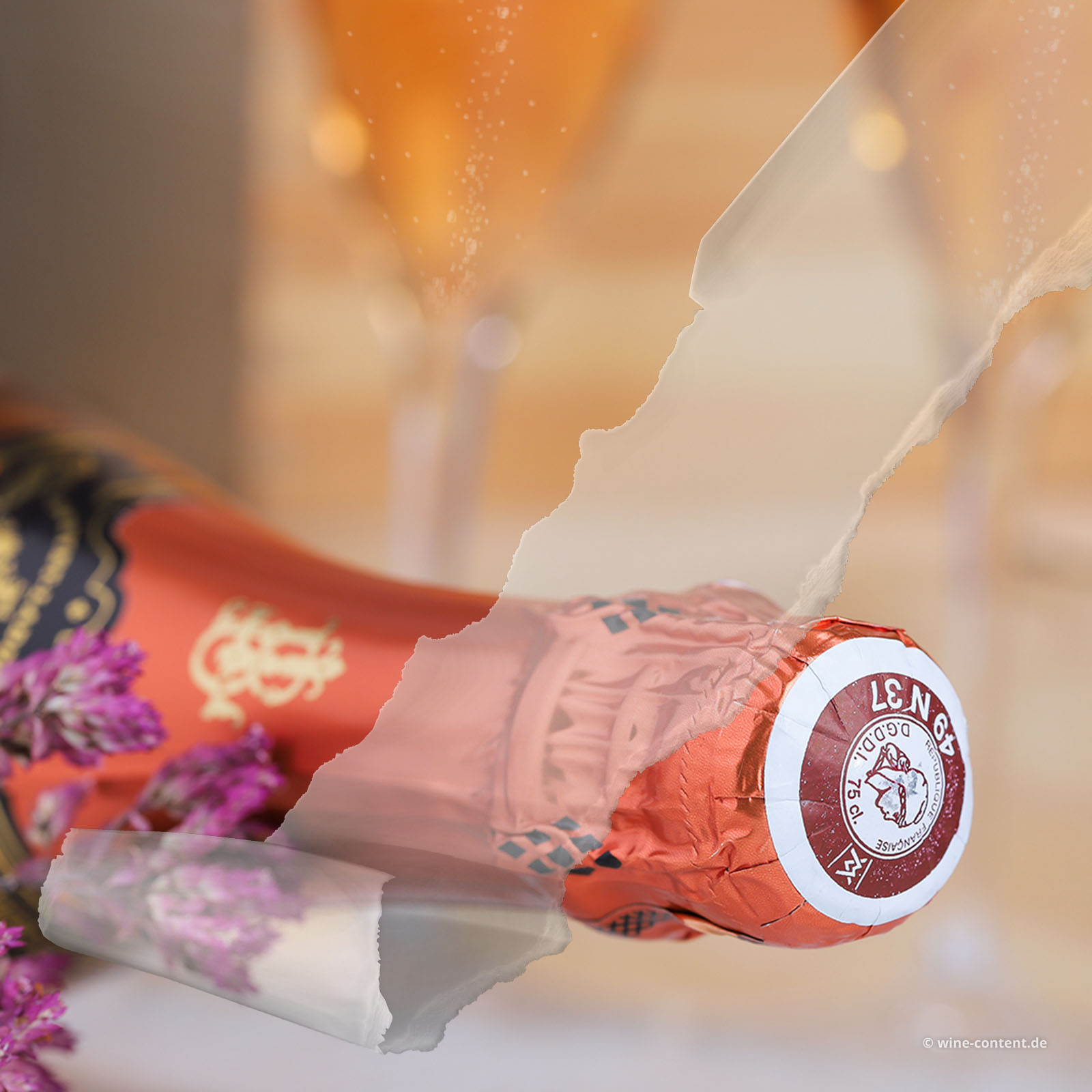 Crémant de Loire Rosé Excellence Brut (Lagerschaden)