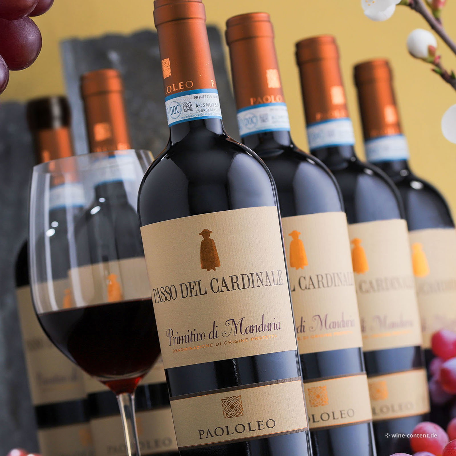 6er-Sparpaket Primitivo di Manduria 2024 Passo del Cardinale