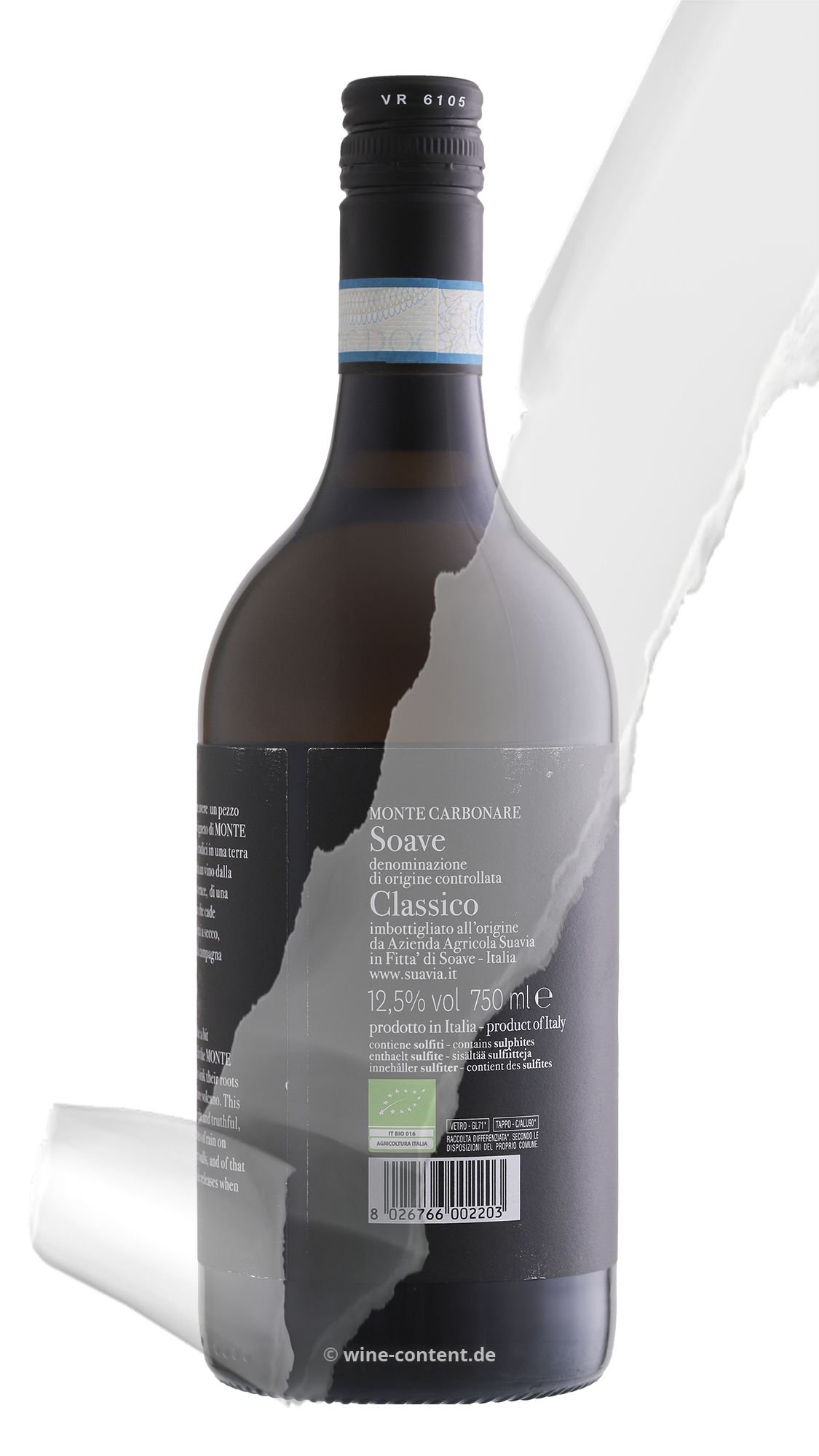 Soave Classico 2022 Monte Carbonare Bio (Lagerschaden)