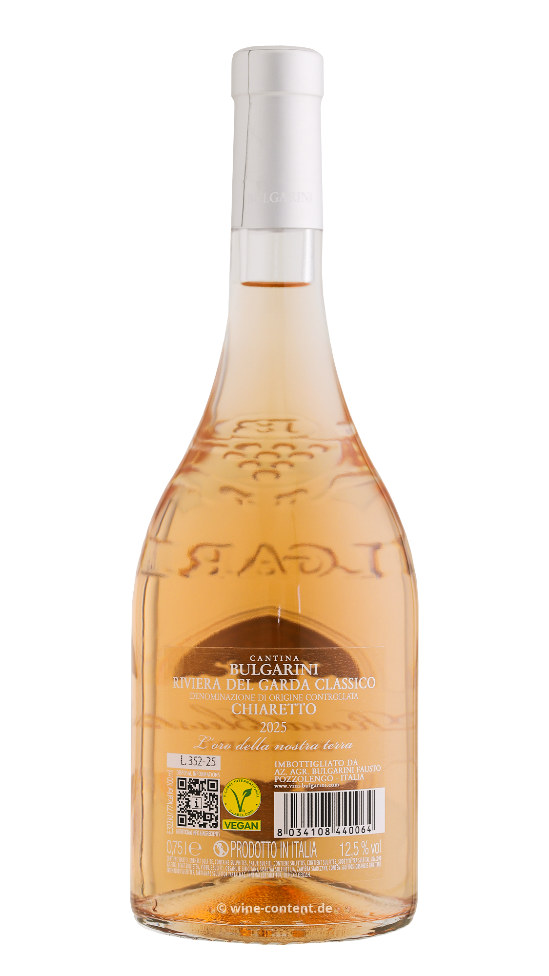 Chiaretto Garda Classico 2025 Rosa Blush