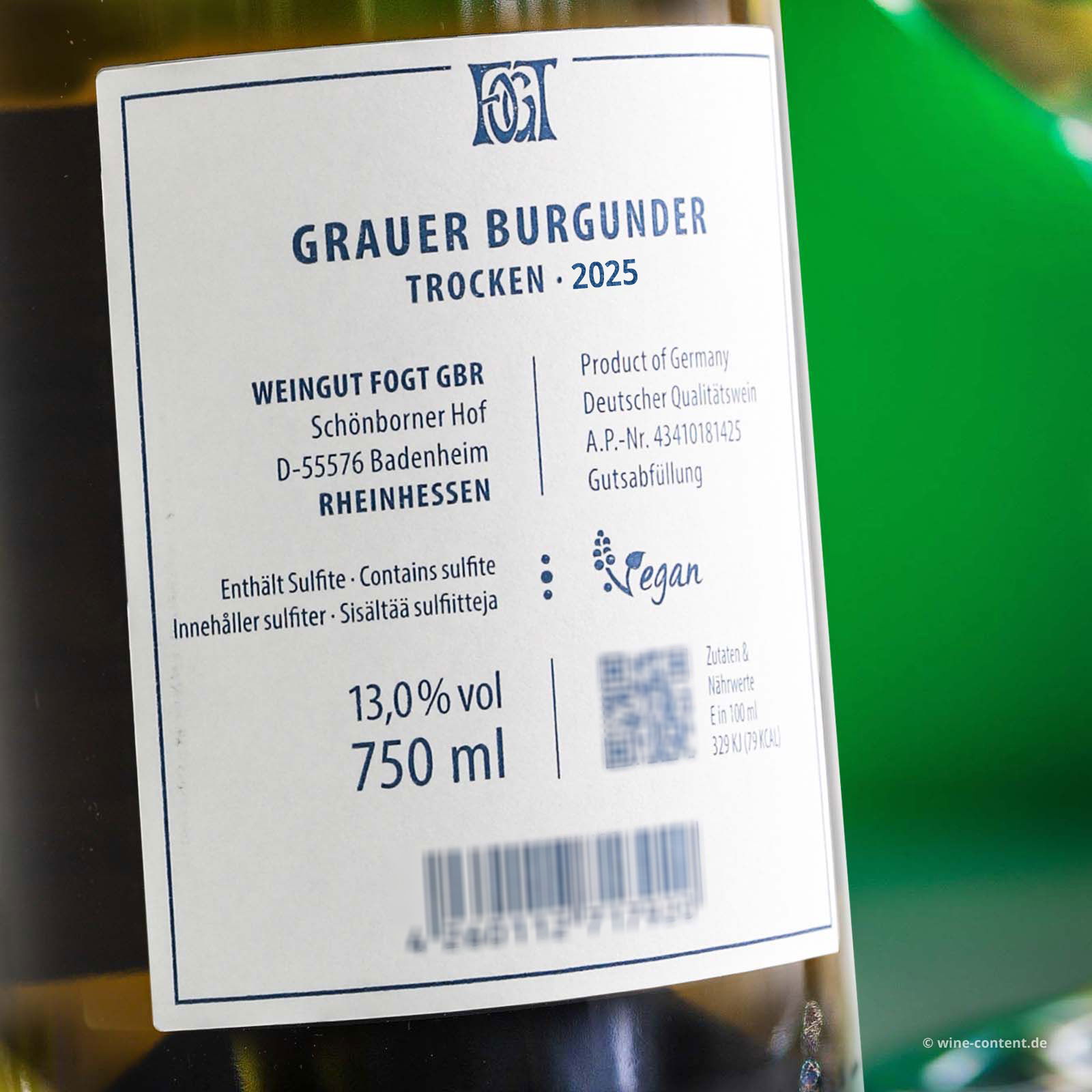 Grauer Burgunder 2025