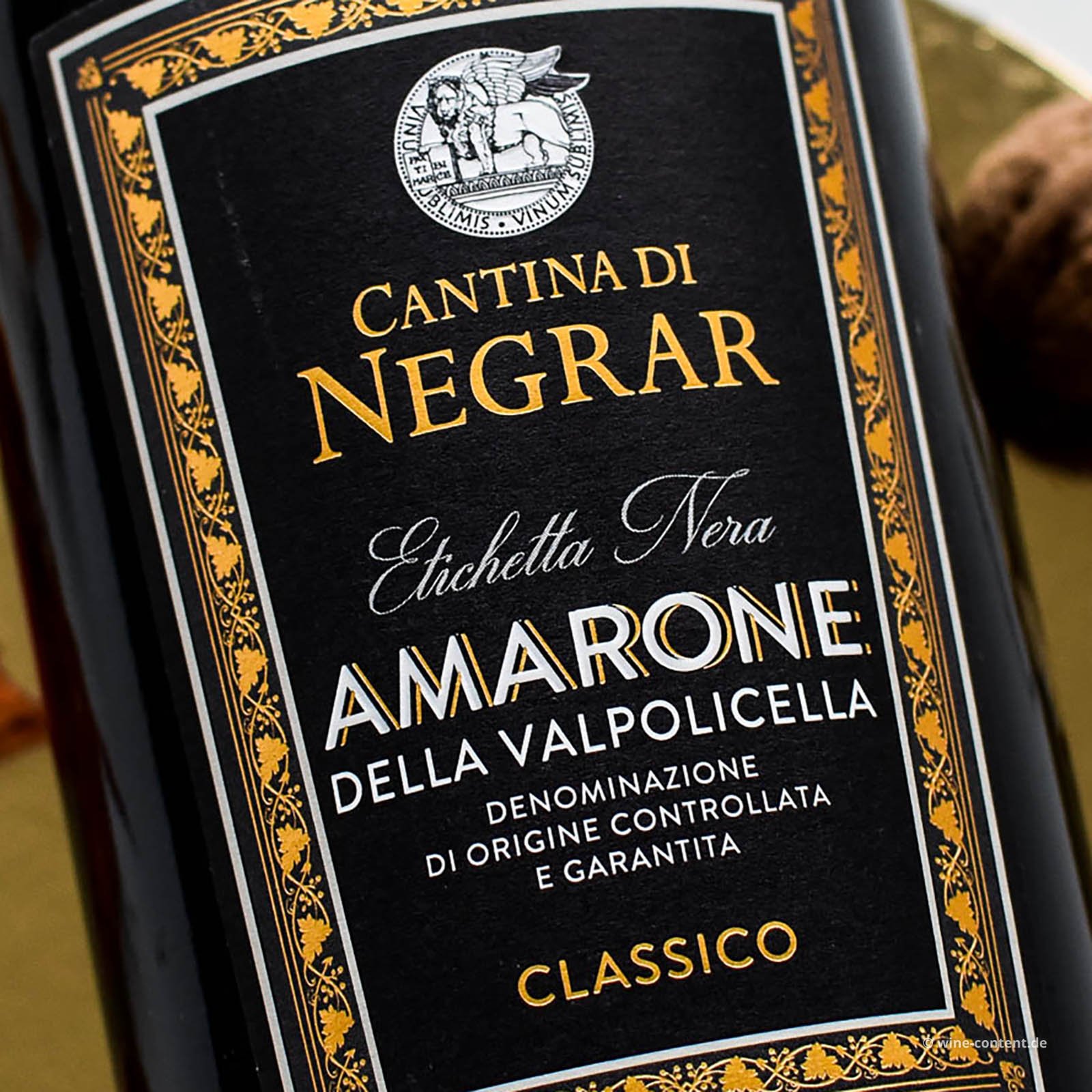 Amarone Classico 2018 Etichetta Nera